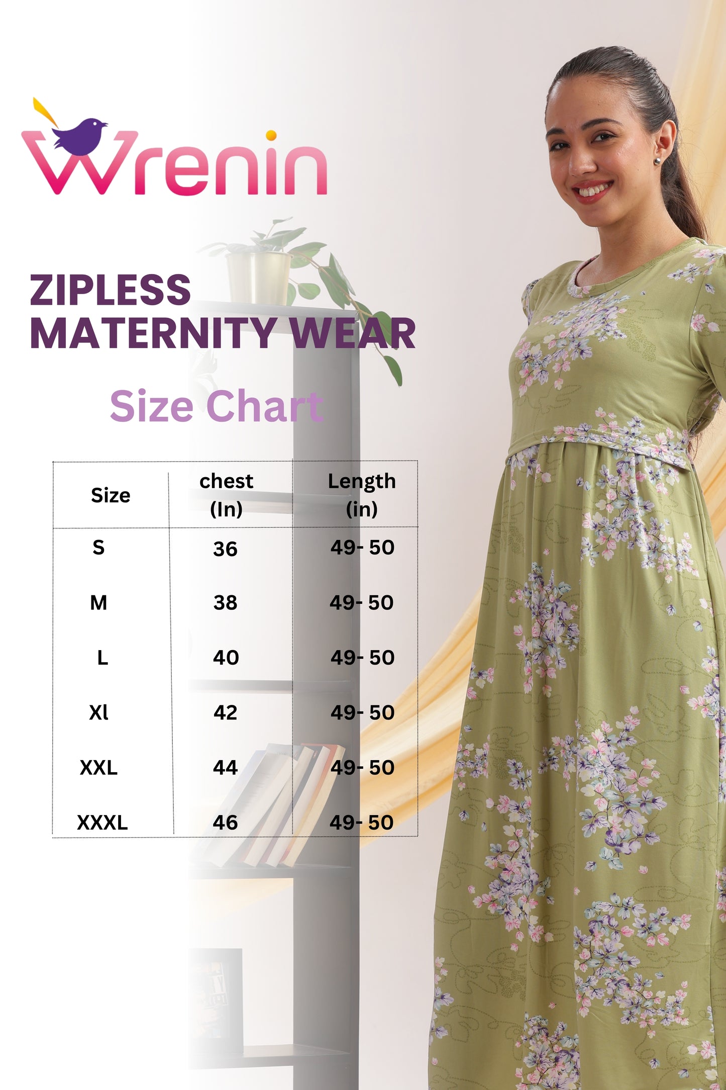 ZIPLESS MATERNITY WEAR | PUFFSLEEVE | MAMA'S MEADOW FLOW