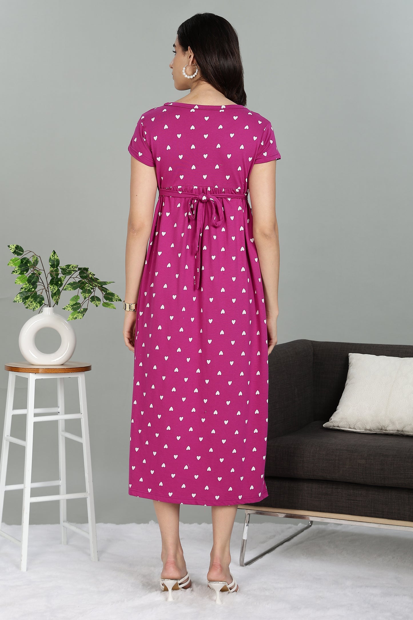 ZIPLESS MATERNITY WEAR | SHORTSLEEVE | RASPBERRY ROMANCE