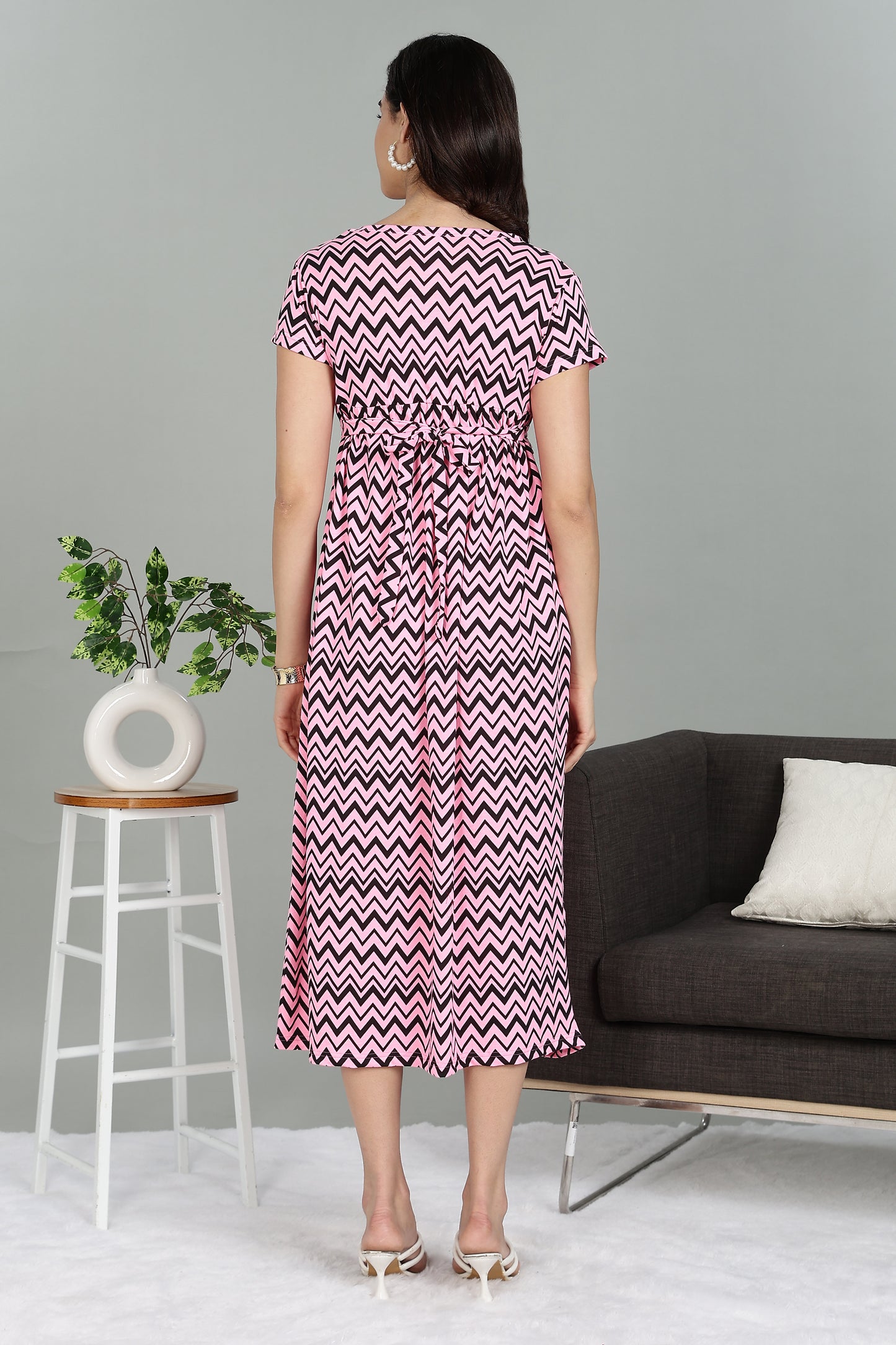 ZIPLESS MATERNITY WEAR |SHORTSLEEVE | ZIGZAG ZEAL