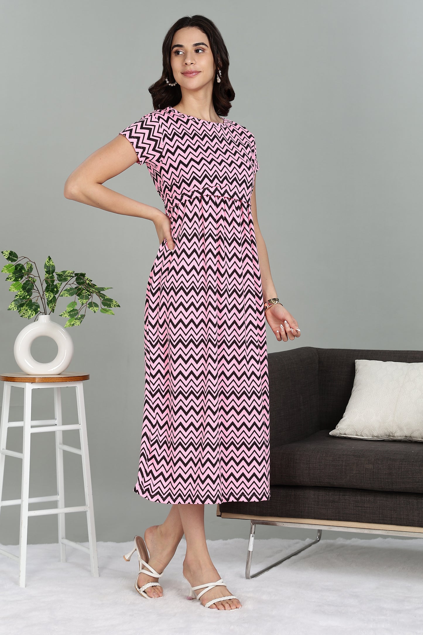 ZIPLESS MATERNITY WEAR |SHORTSLEEVE | ZIGZAG ZEAL