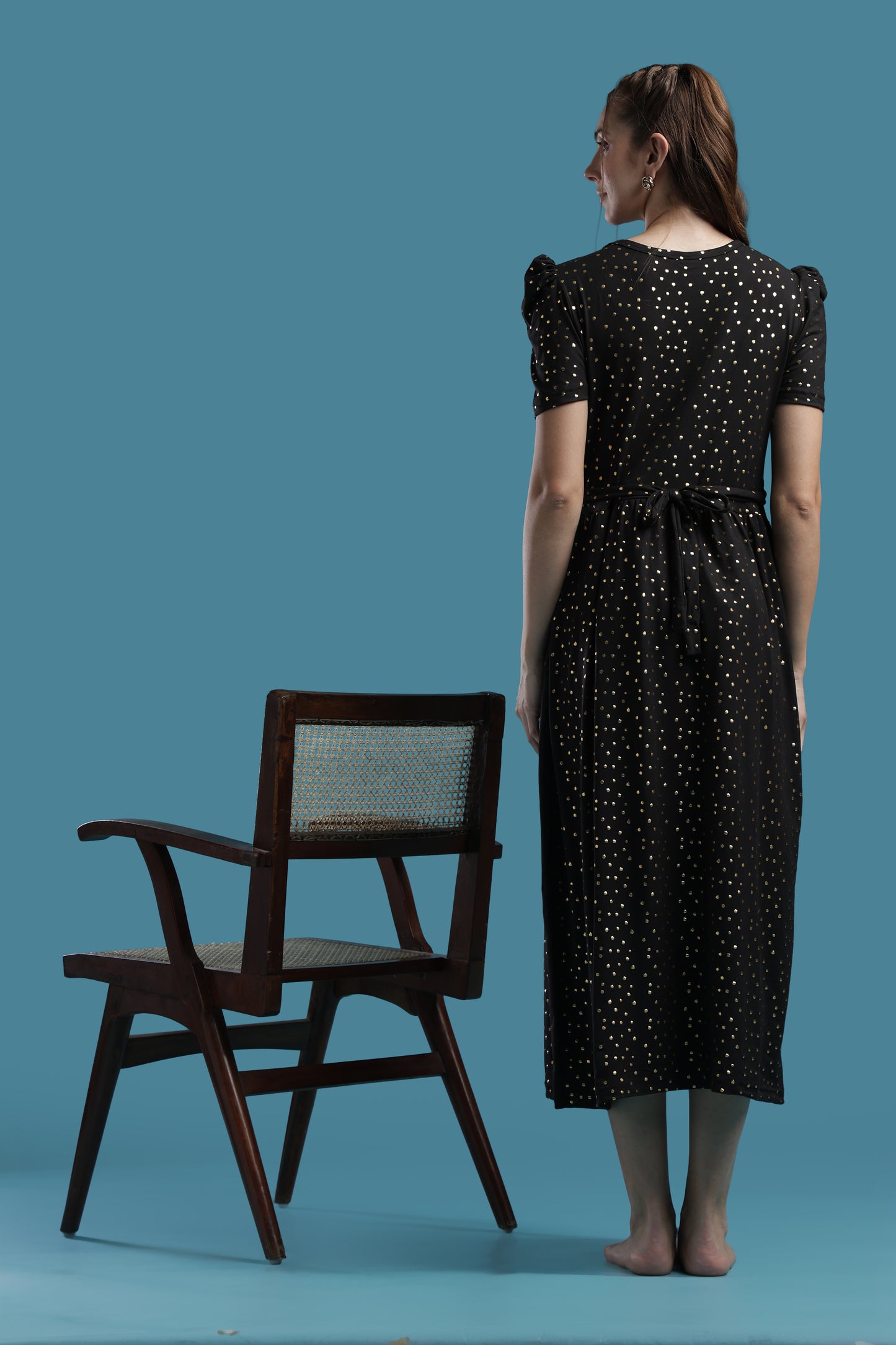 ZIPLESS MATERNITY WEAR | PUFFSLEEVE | SPUN | QUEENLY COMFORT