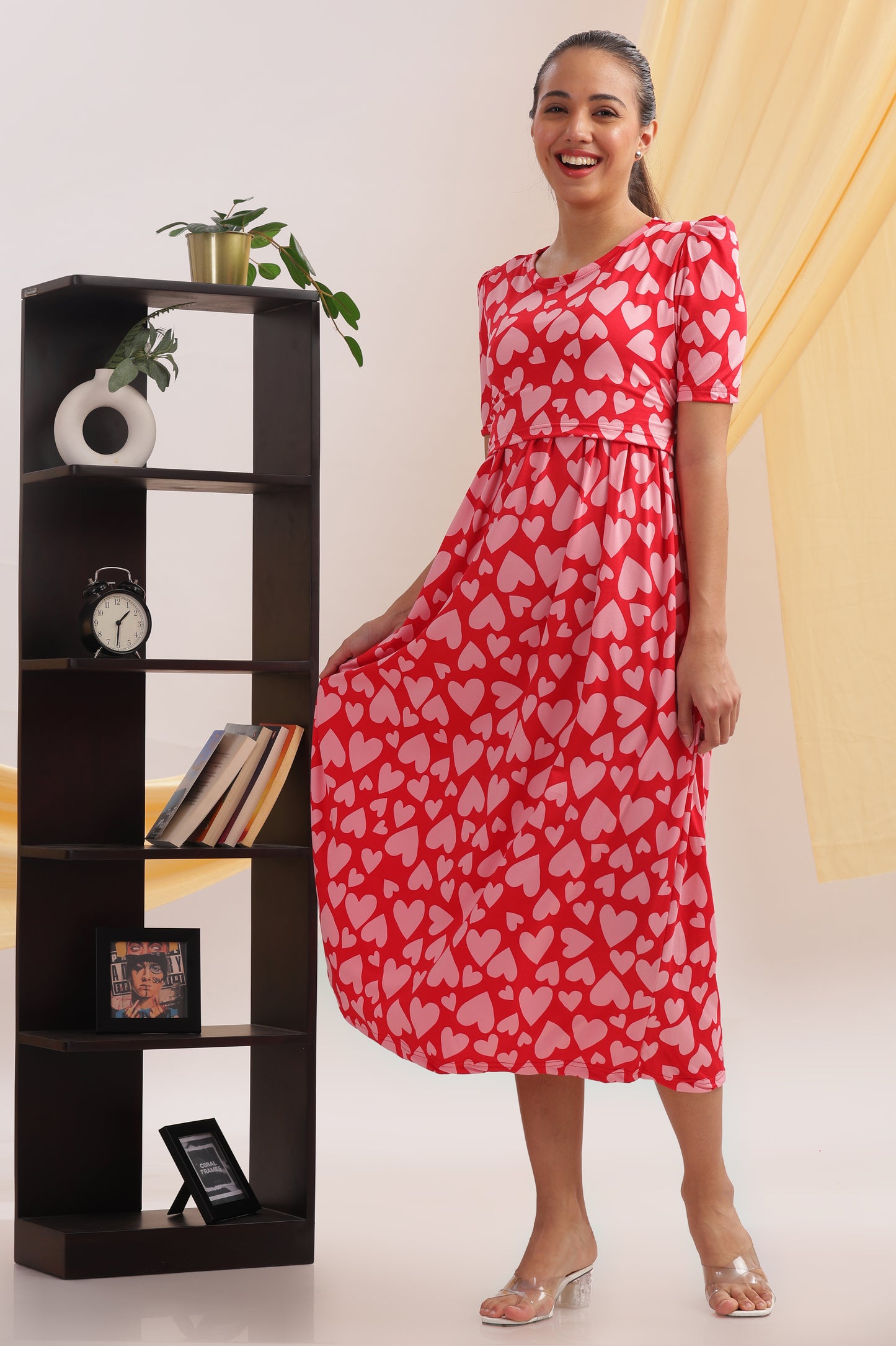 ZIPLESS MATERNITY WEAR | PUFFSLEEVE | SWEETHEART STROLL