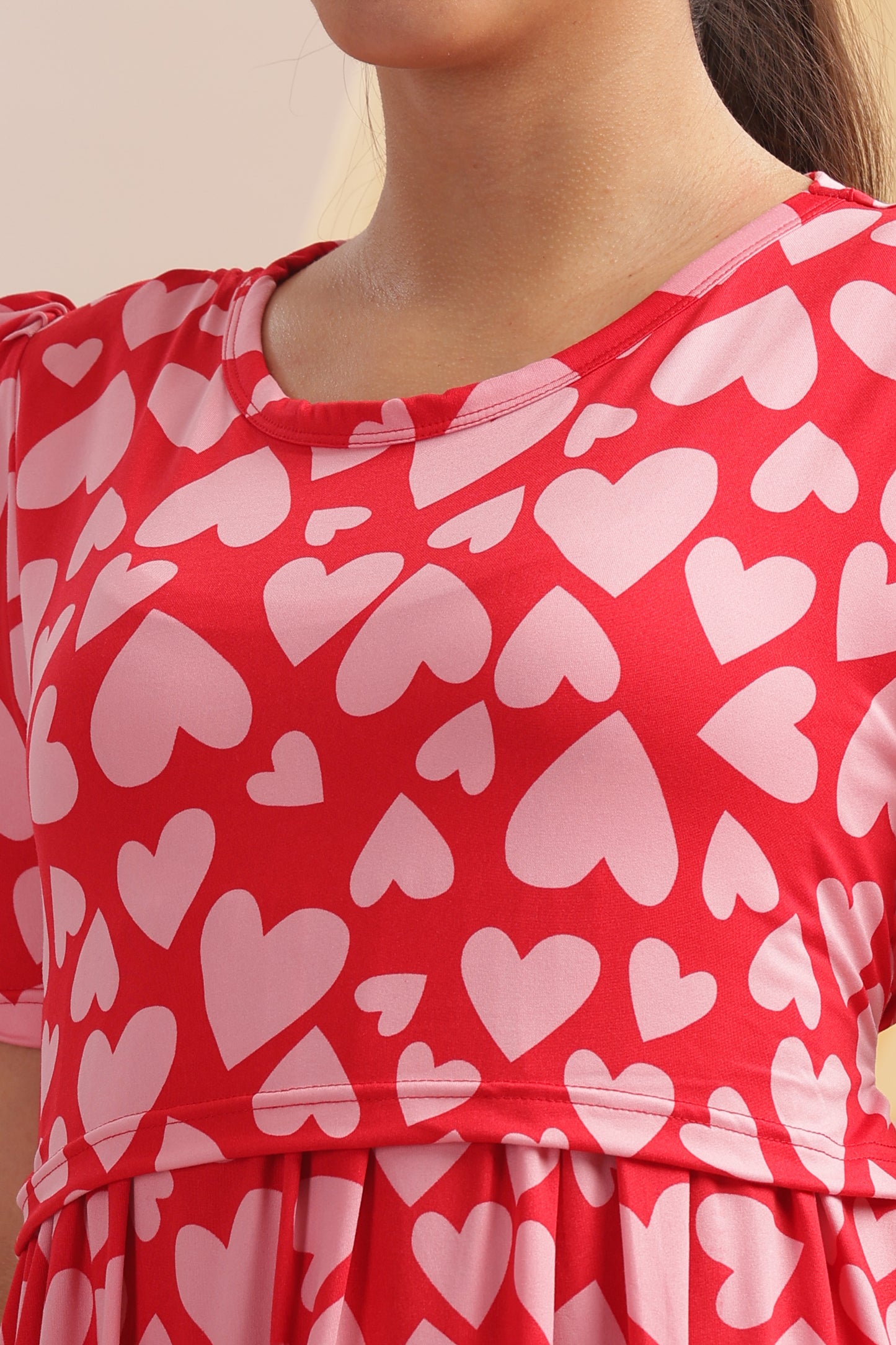 ZIPLESS MATERNITY WEAR | PUFFSLEEVE | SWEETHEART STROLL