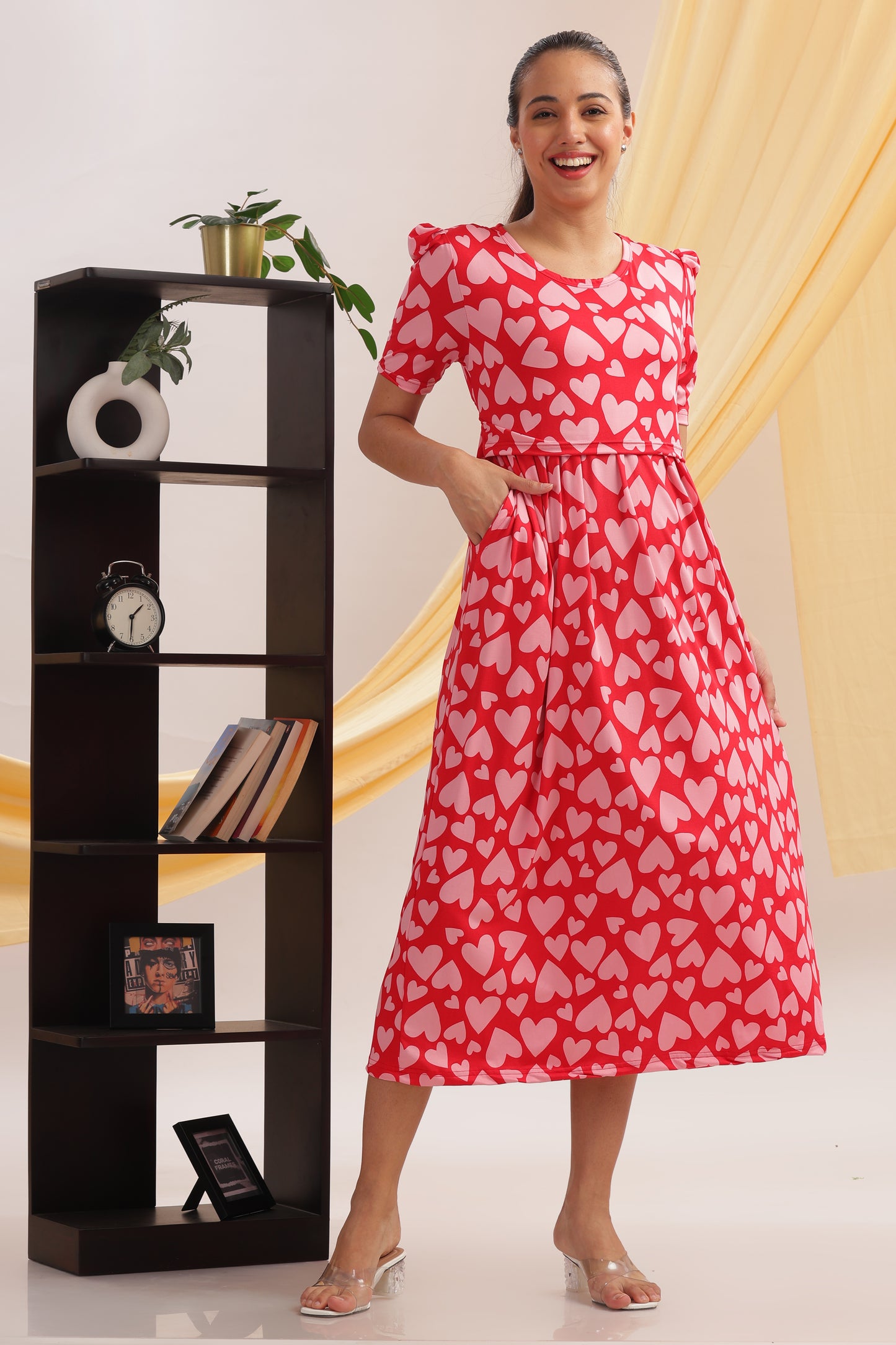 ZIPLESS MATERNITY WEAR | PUFFSLEEVE | SWEETHEART STROLL