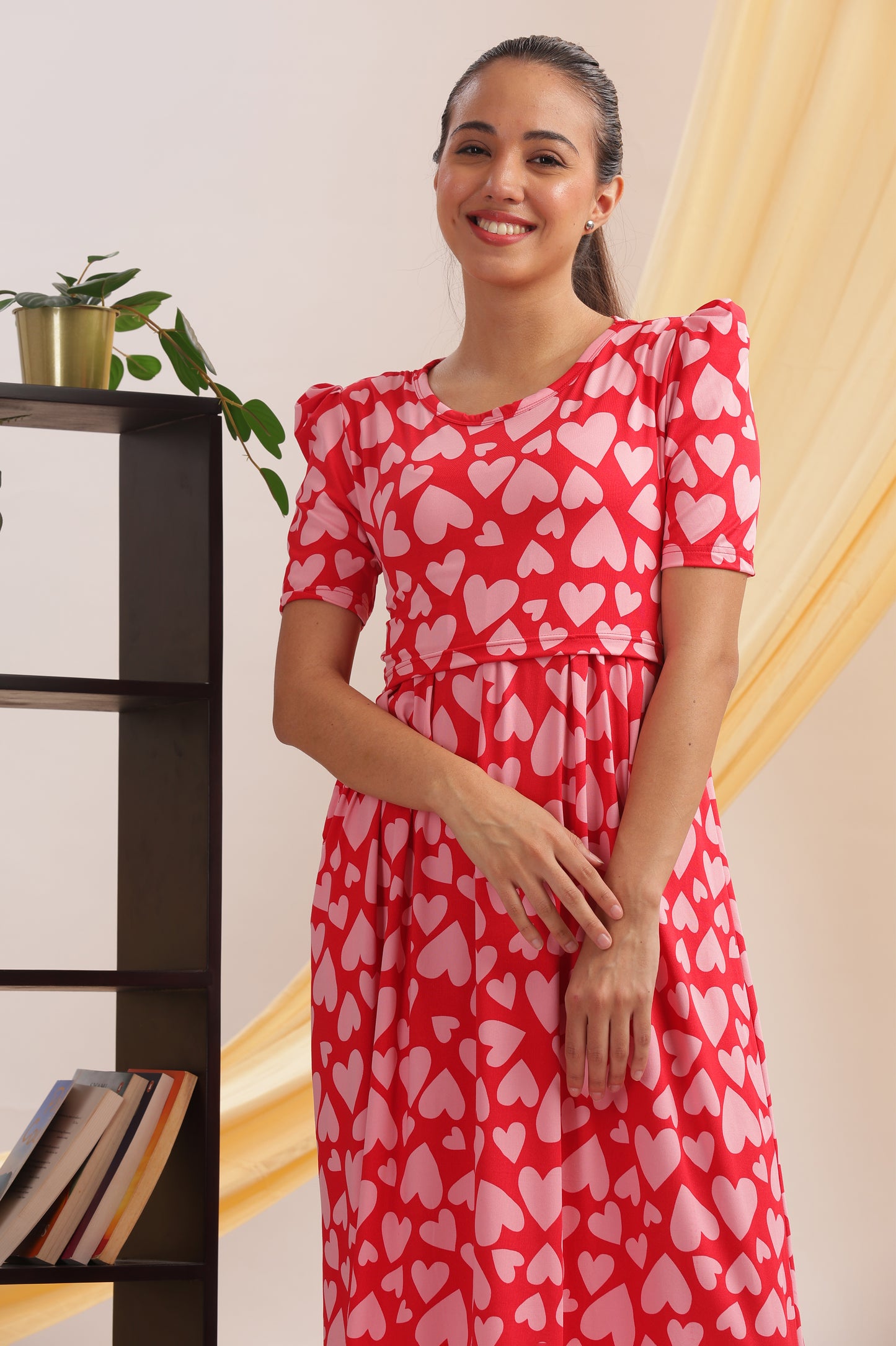 ZIPLESS MATERNITY WEAR | PUFFSLEEVE | SWEETHEART STROLL