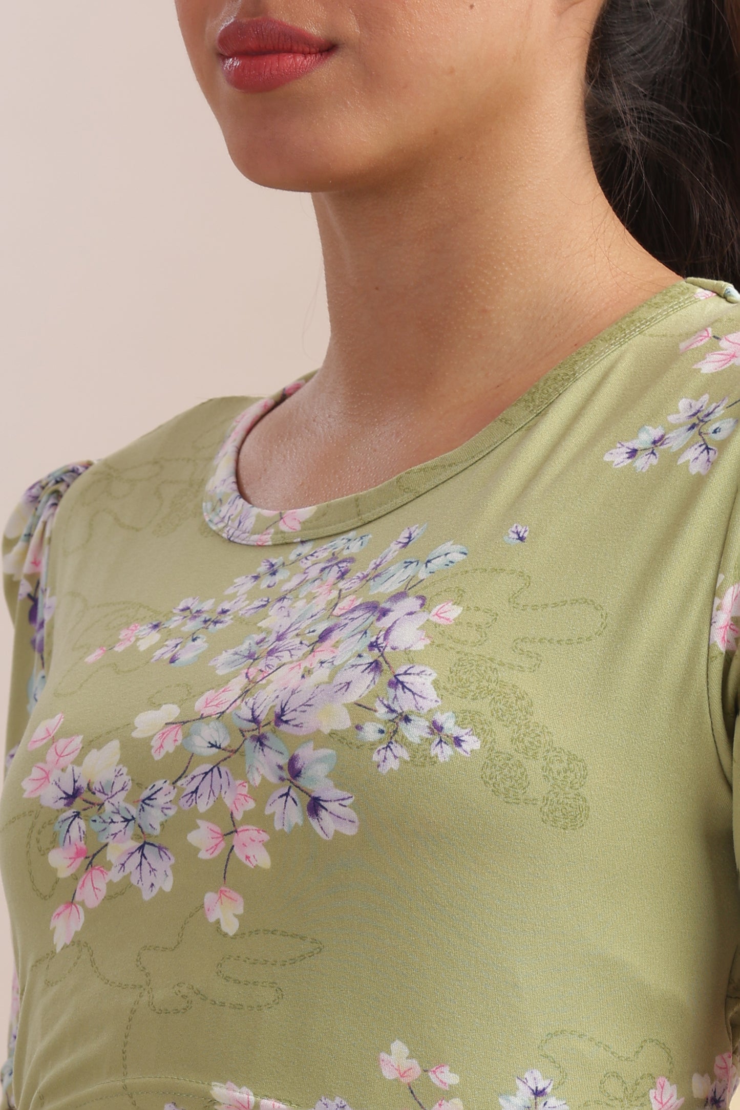 ZIPLESS MATERNITY WEAR | PUFFSLEEVE | MAMA'S MEADOW FLOW
