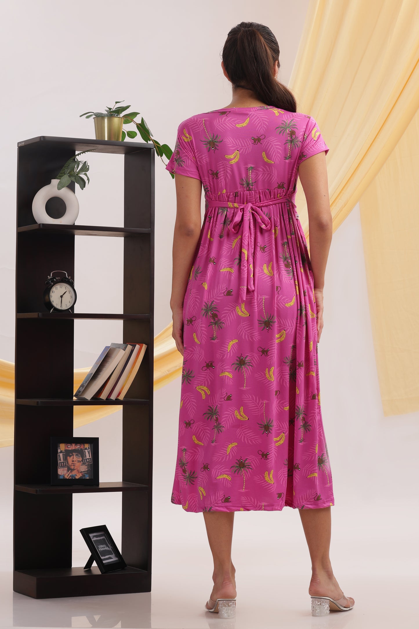 ZIPLESS MATERNITY WEAR | SHORTSLEEVE | FUCHSIA FUN-DAY