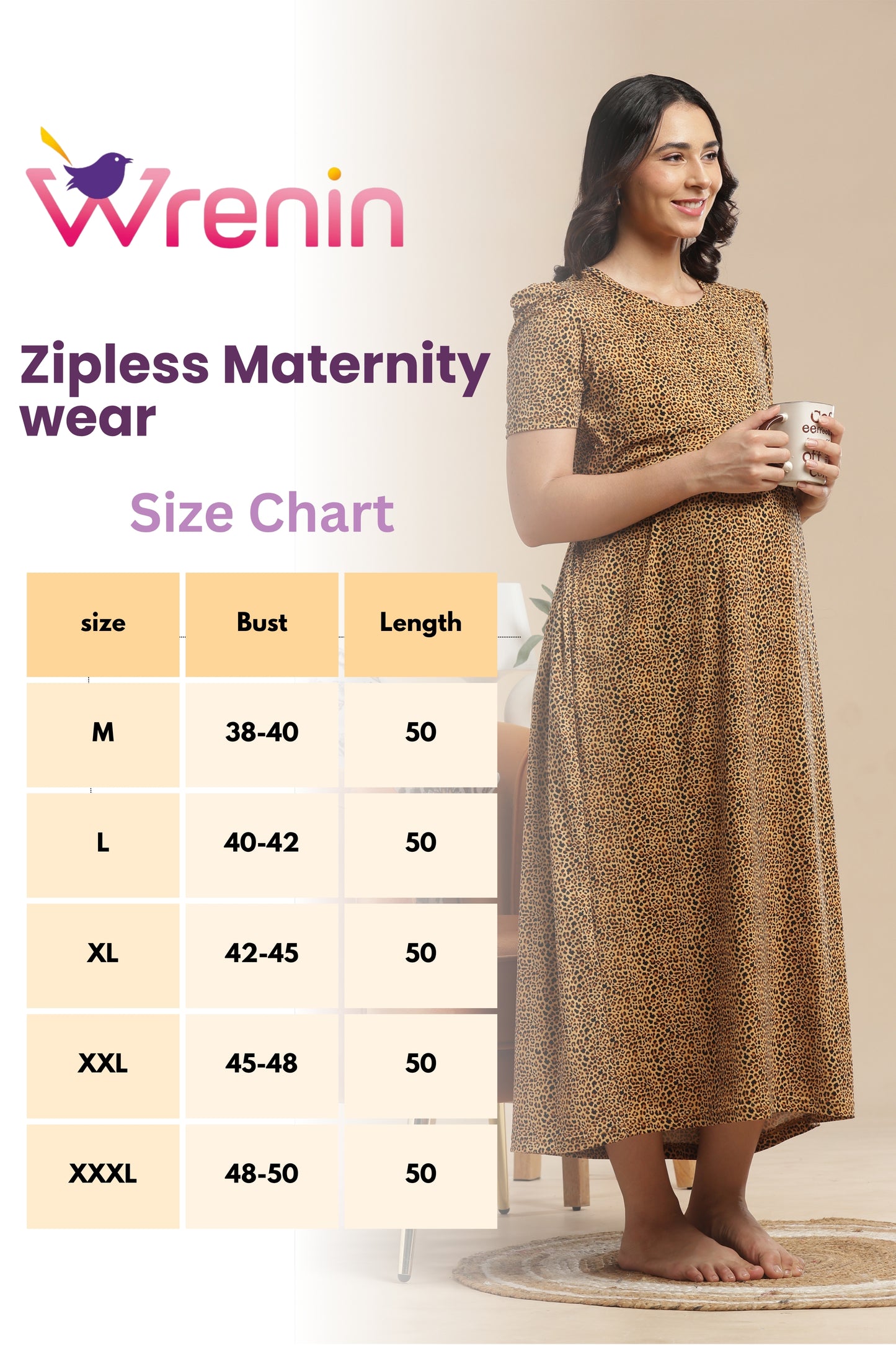 ZIPLESS MATERNITY WEAR | PUFF SLEEVE | SPUN COTTON| FIERCE & FEMININE
