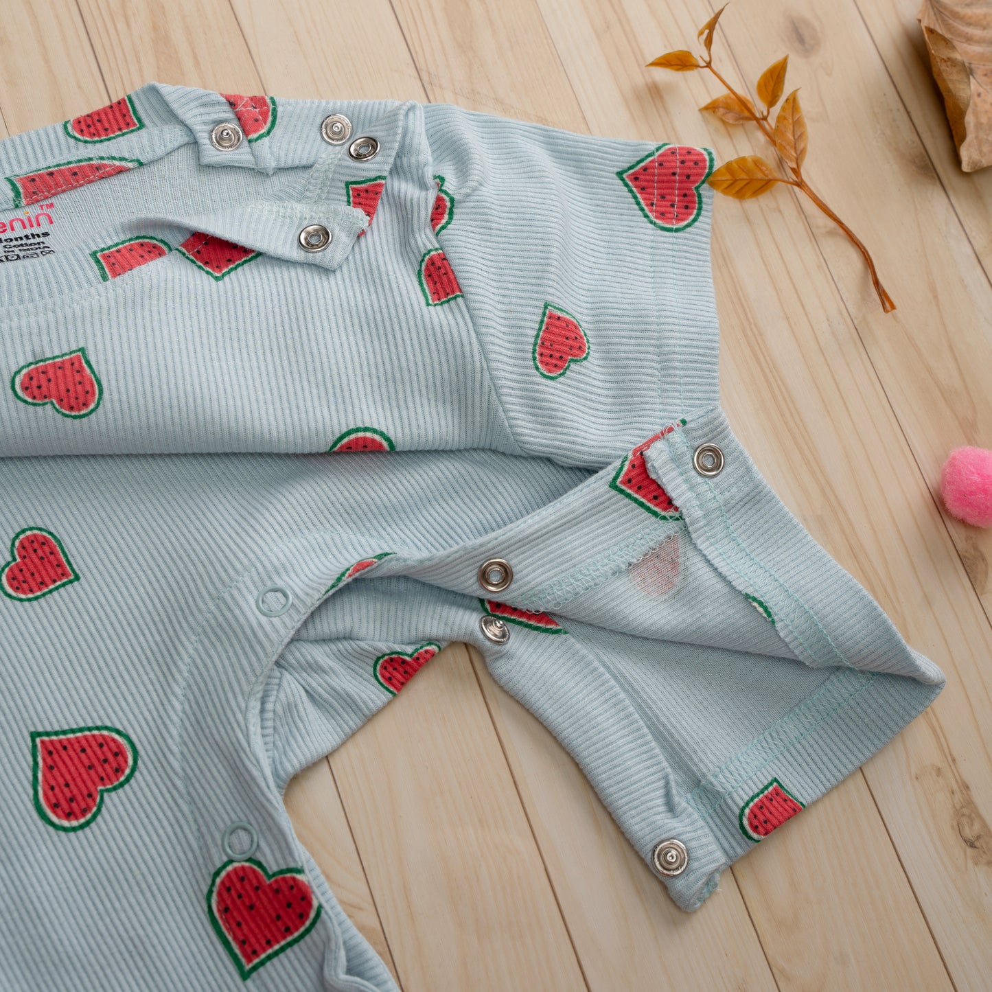 Half jumpsuit Printed - Heartful Melon