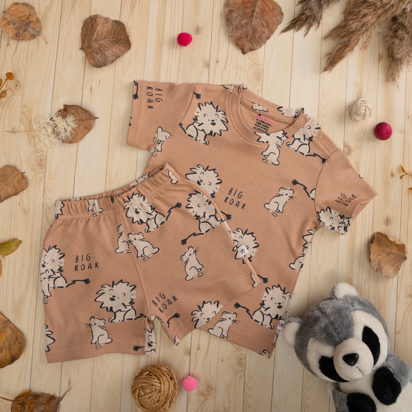 Cuddle Roar Outfit - Coord Set shorts