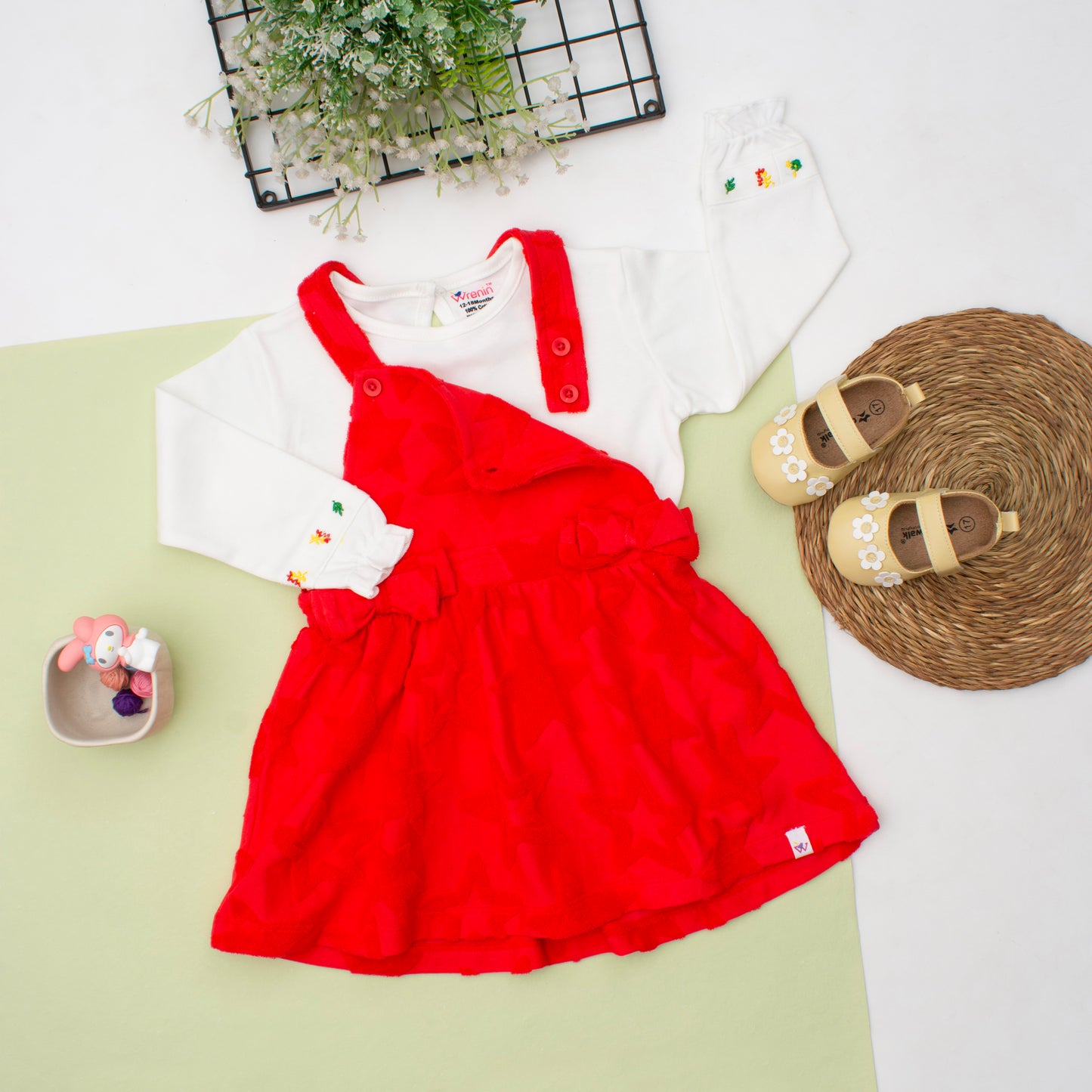 Cherry Charm - Pinny Set
