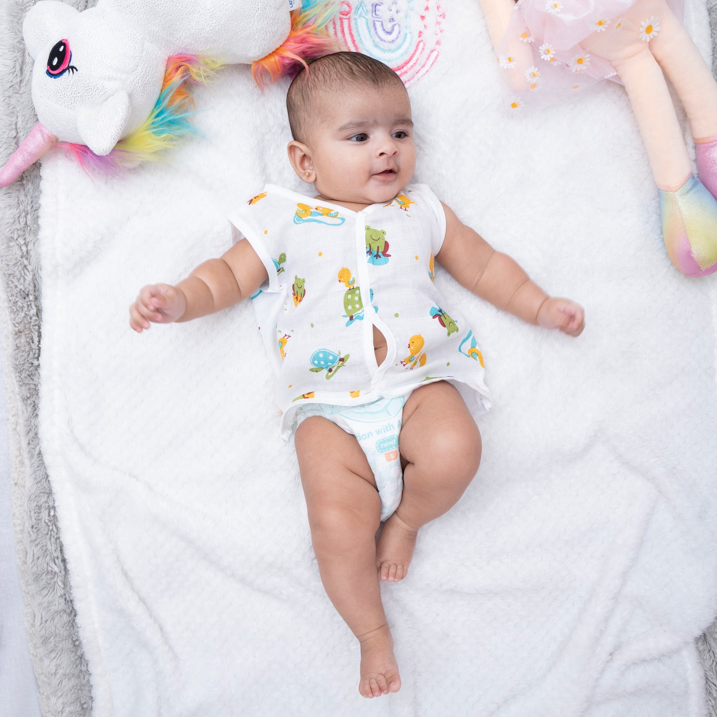 BAMBOO + ORGANIC - MUSLIN-JABLA - HOP & SPLASH