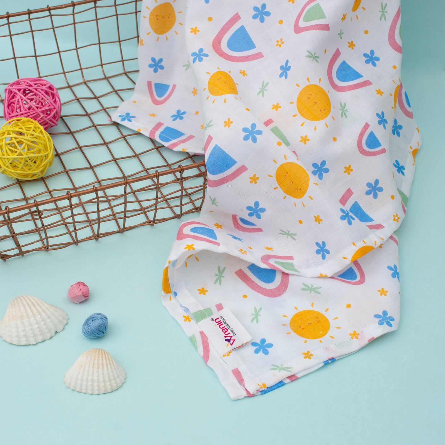 MUSLIN Towel - Daisy & Sunshine Delight