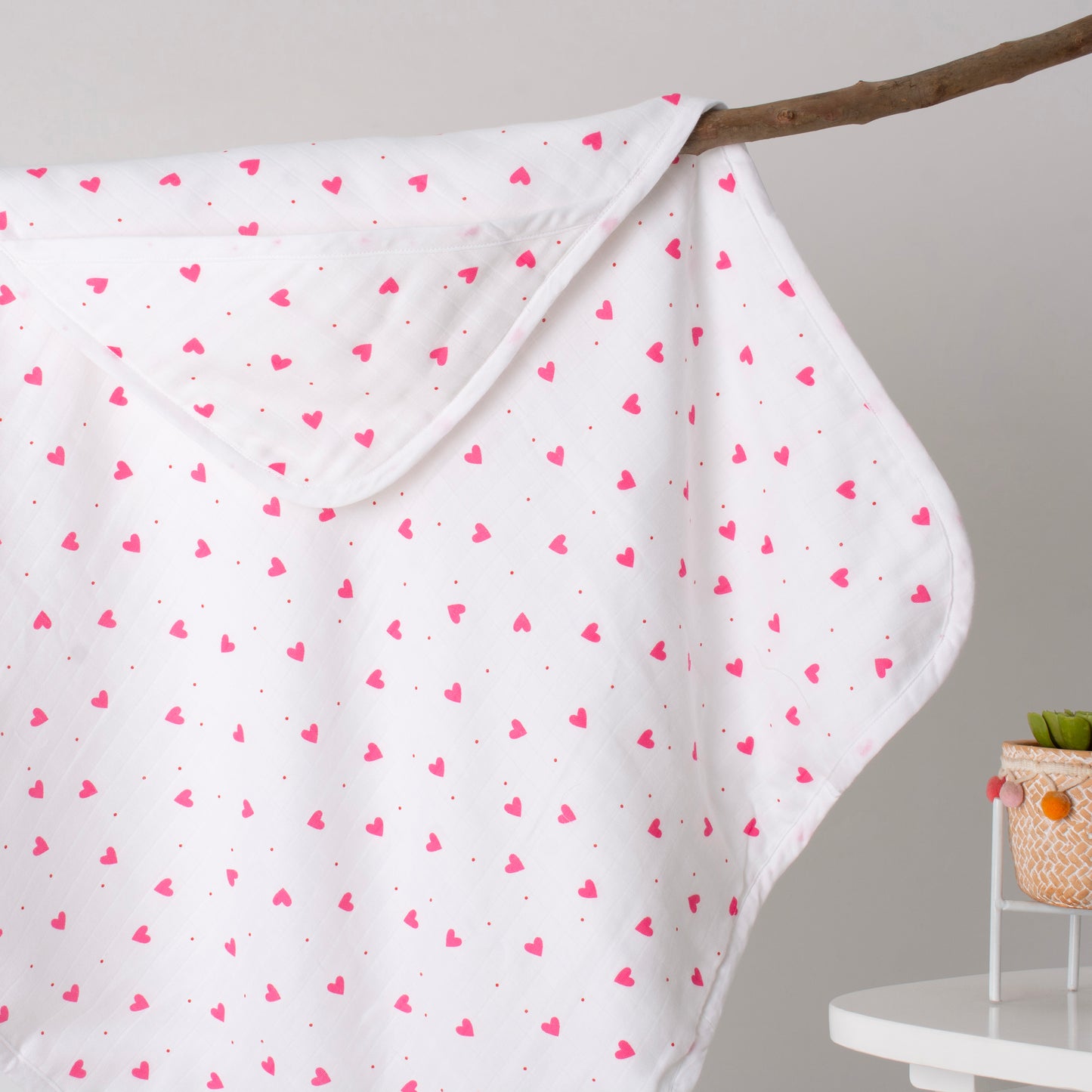 MUSLIN Hooded Blanket Premium - Adore Me Snuggle Wrap