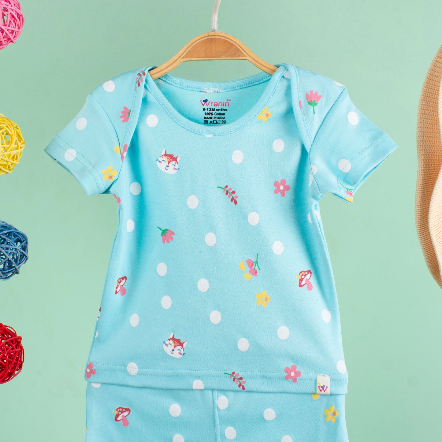 Jabla Set Envelope Sleeve - Soft Blue Hues