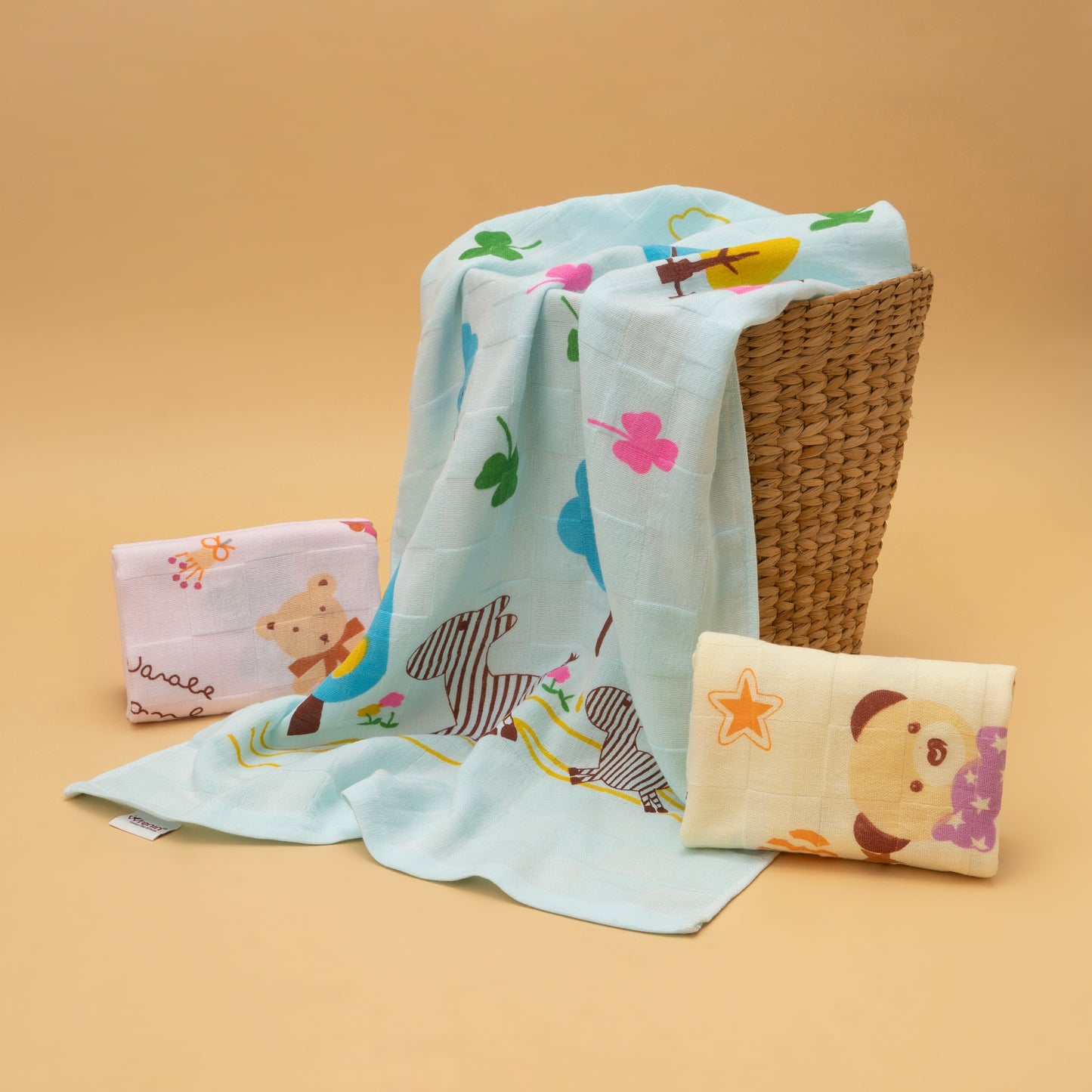 Muslin Towel Printed | Feather Light | Sleepover in the Stars