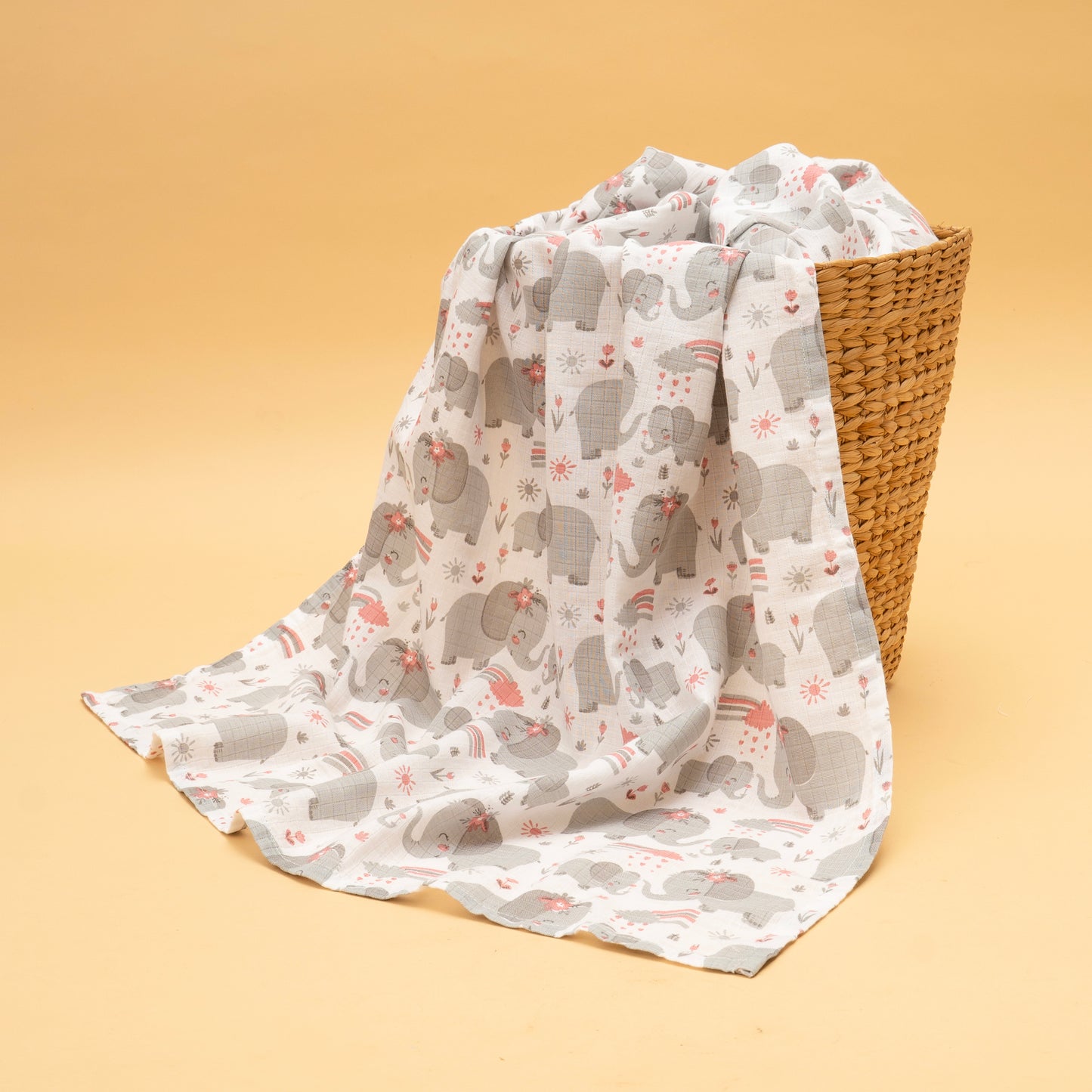 BATH TOWEL | ORGANIC MUSLIN |GOTS CERTIFIED | 75*140 CM | DREMY TRUMPET