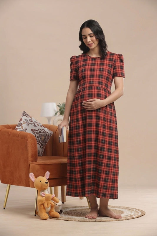 ZIPLESS MATERNITY WEAR | KNITTED COTTON | BUTTERY SOFT | BRICKA