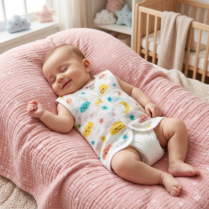 MUSLIN JABLA BUTTON