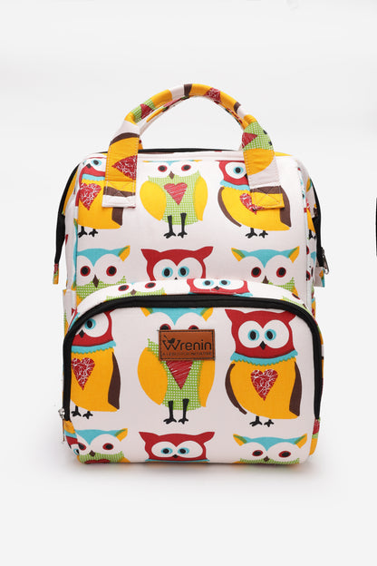 Cotton Maternity Diaper Backpack For Mom's  - Twit Twoo