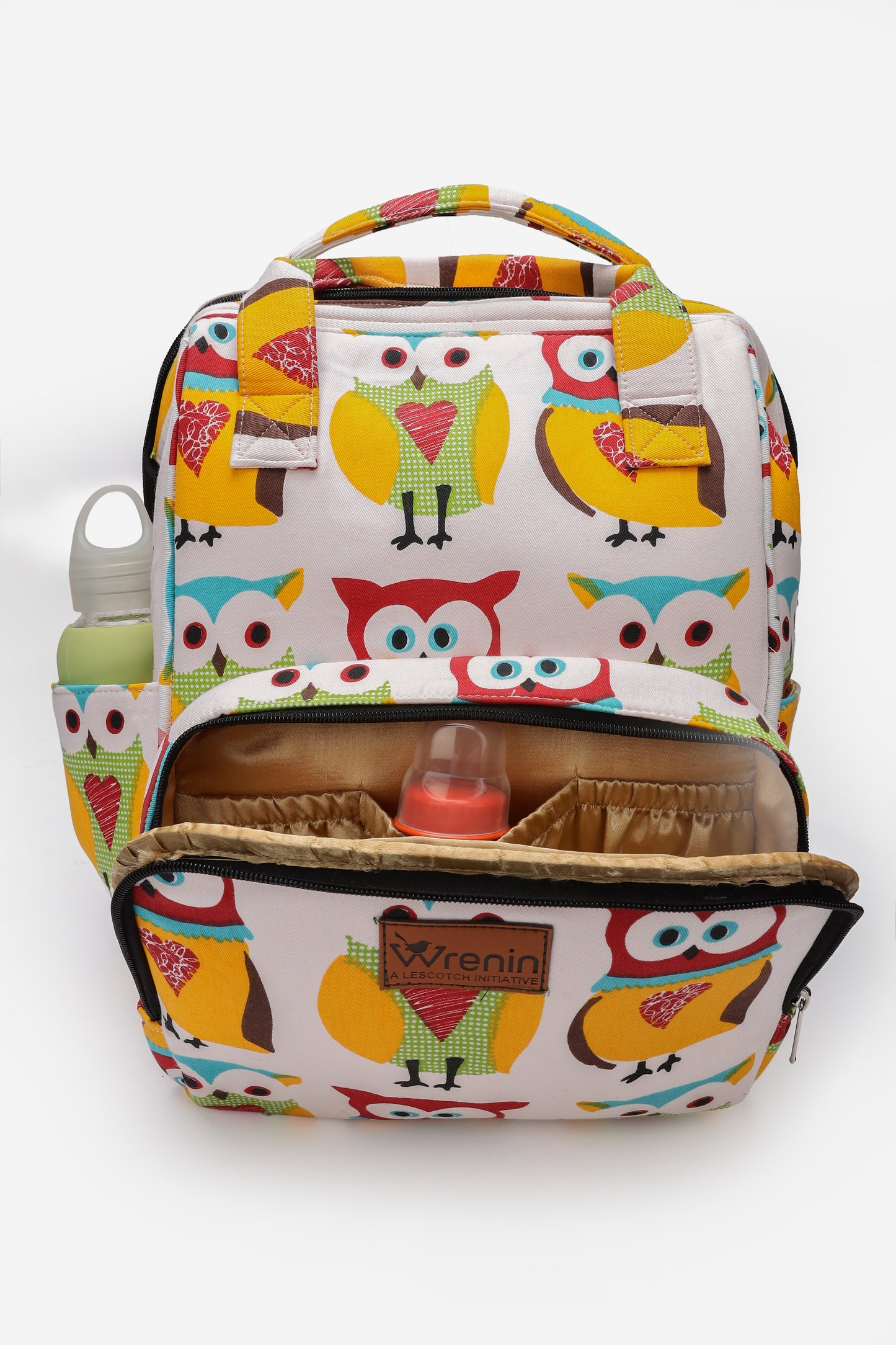 Cotton Maternity Diaper Backpack For Mom's  - Twit Twoo