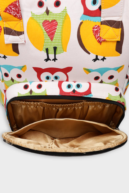 Cotton Maternity Diaper Backpack For Mom's  - Twit Twoo