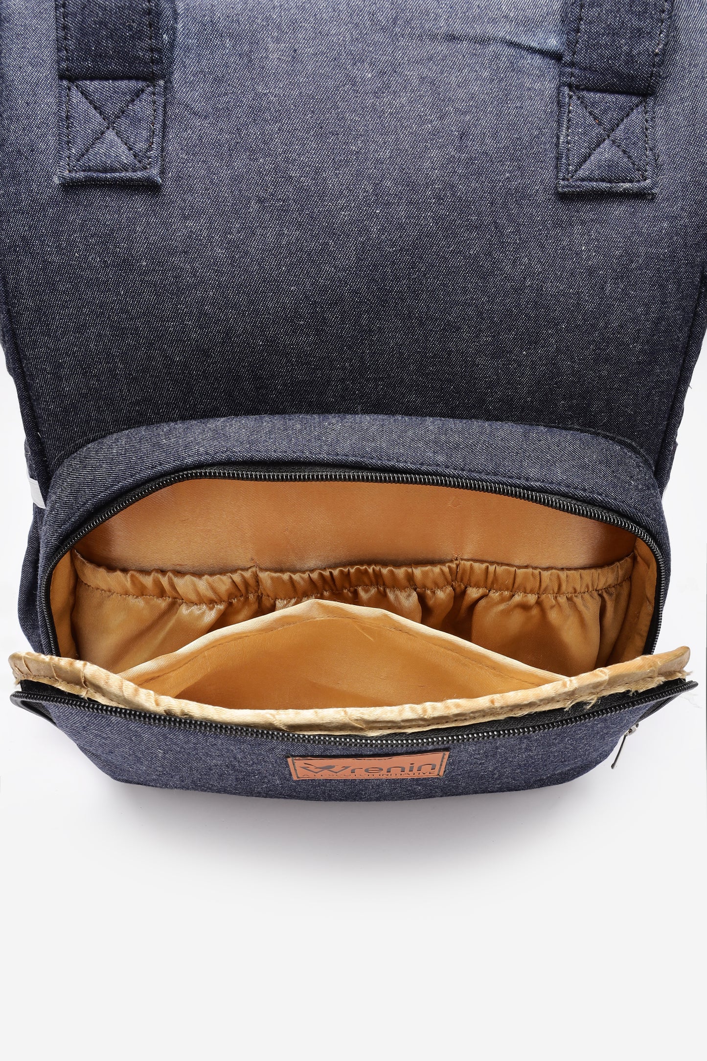 Cotton Maternity Diaper Backpack for Mom's -Urban Denim