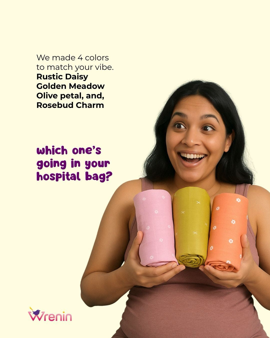 MUSLIN-MOM-TOWEL -ROSEBUD CHARM