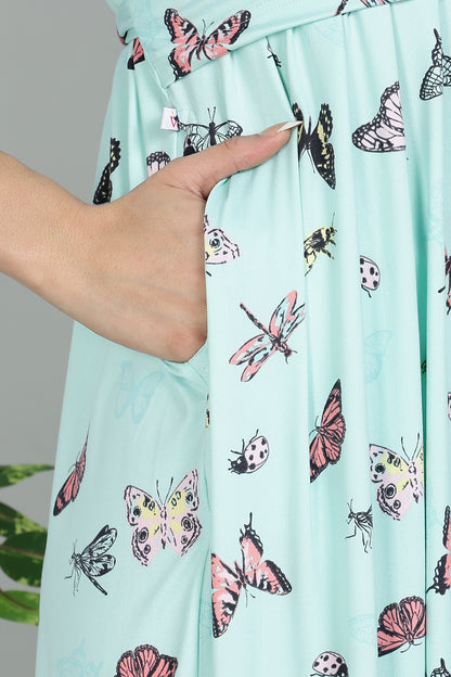 ZIPLESS MATERNITY WEAR PUFFSLEEVE |SPUN| LEPIDOPTERA LUXE