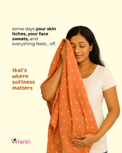 MUSLIN-MOM-TOWEL -ROSEBUD CHARM