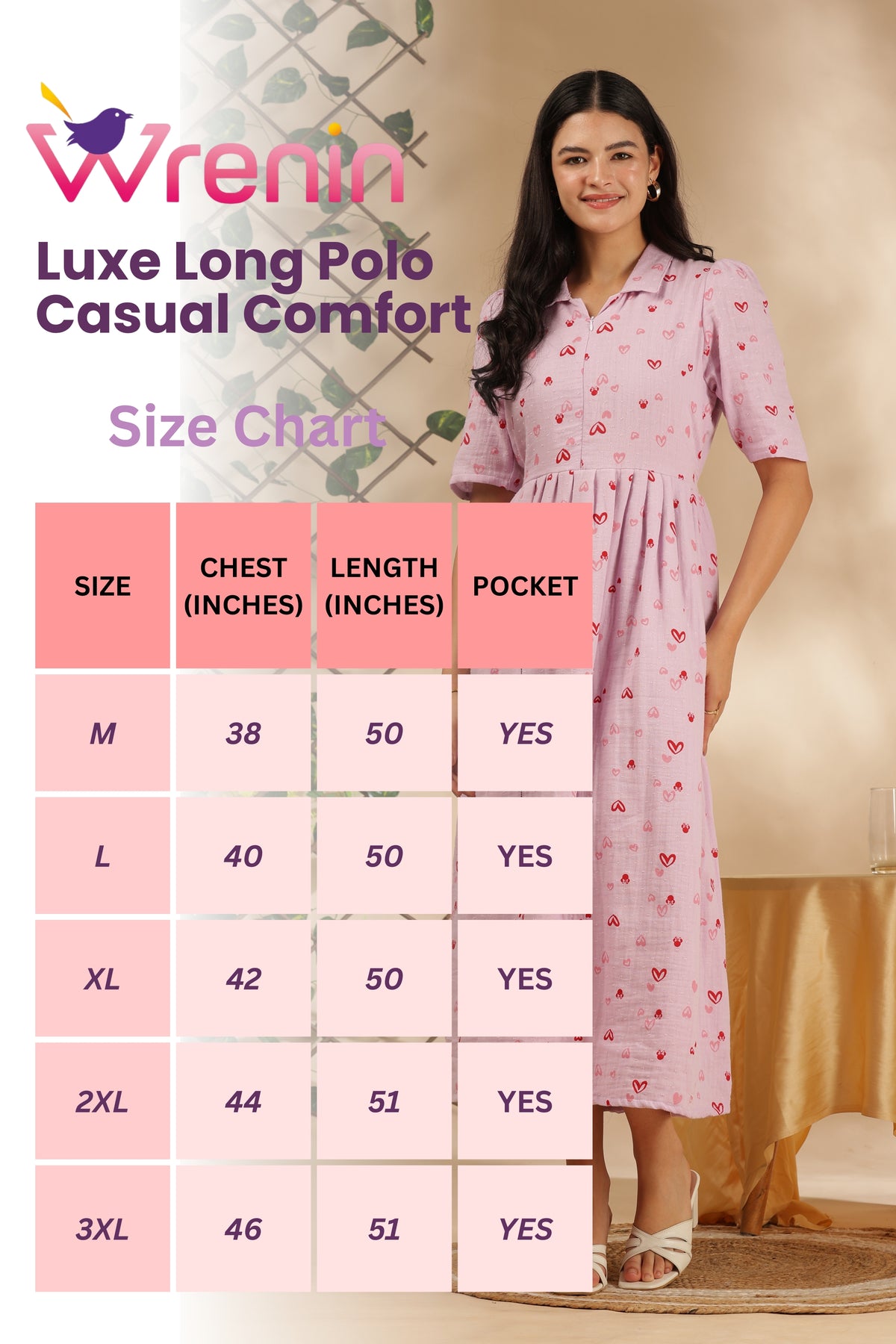 CLOUD SOFT ZIP & GO DRESS| MUSLIN | CENTER ZIP| ADJUSTABLE KNOT |FEEDING FRIENDLY| HEARTELLE