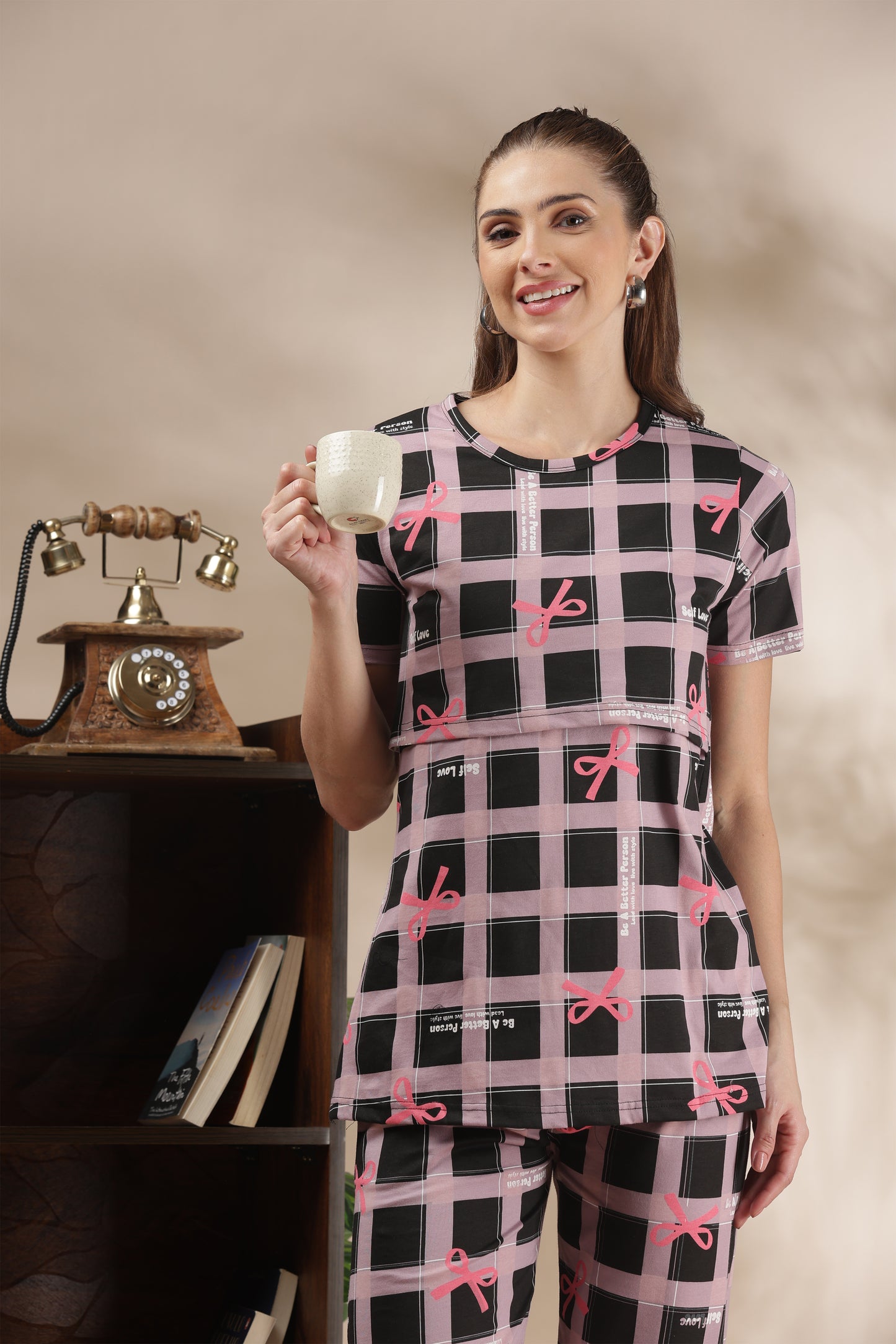 MATERNITY COORDS | ZIPLESS T-SHIRT WITH PANTS|INTRODUCTORY PRICE | BLUSH & BOLD