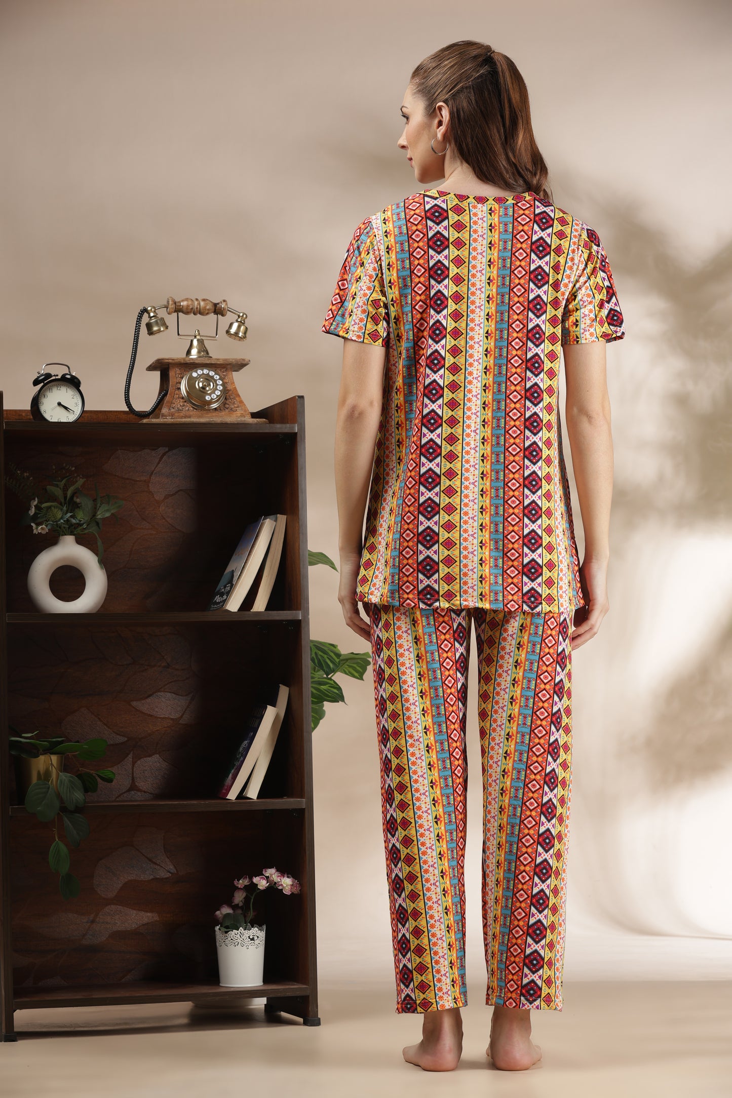 MATERNITY COORDS | ZIPLESS T-SHIRT WITH PANTS |SPUN |INTRODUCTORY PRICE | DESI MOSAIC