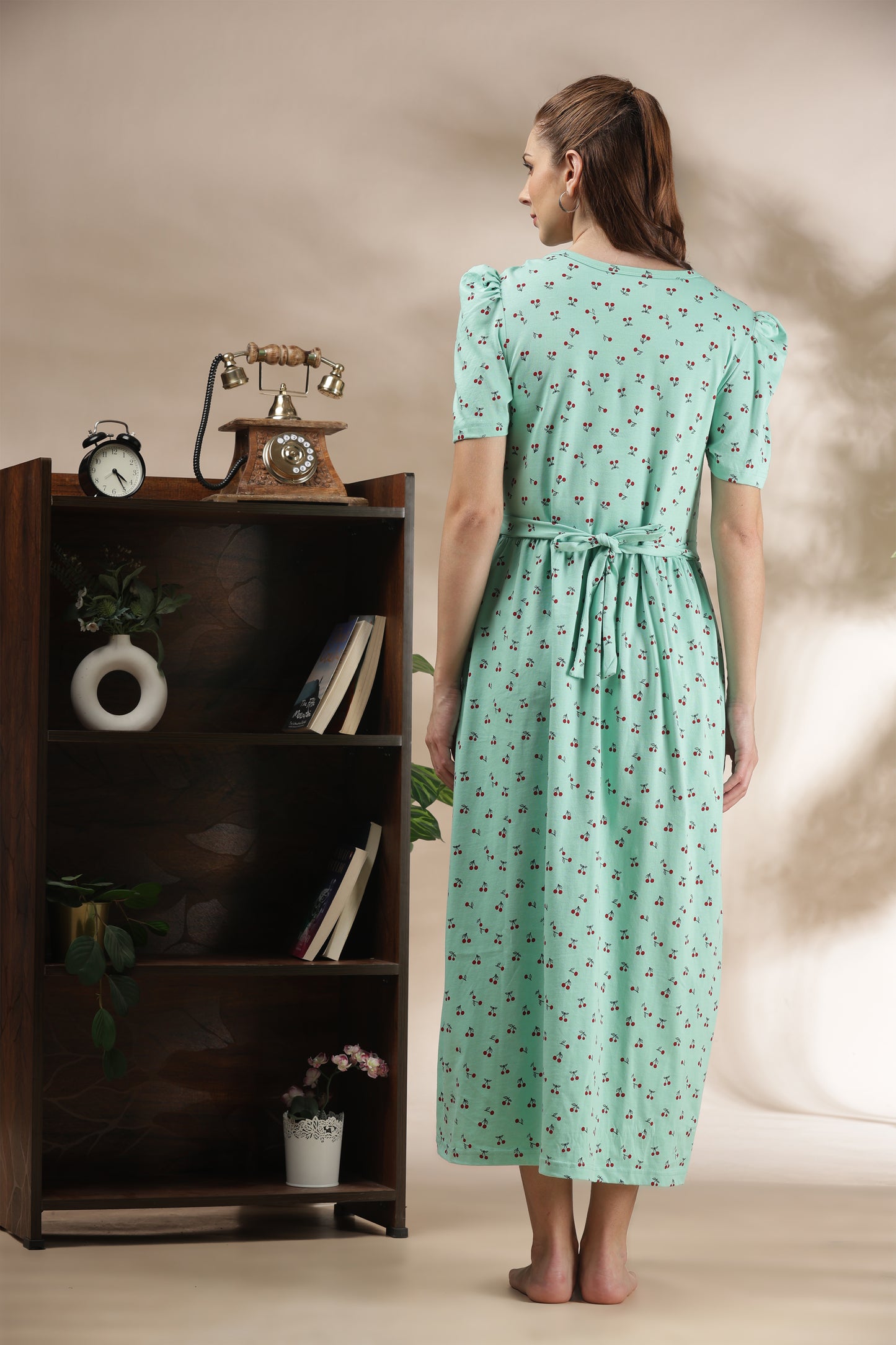 ZIPLESS MATERNITY WEAR | PUFFSLEEVE | CHERRY KISS