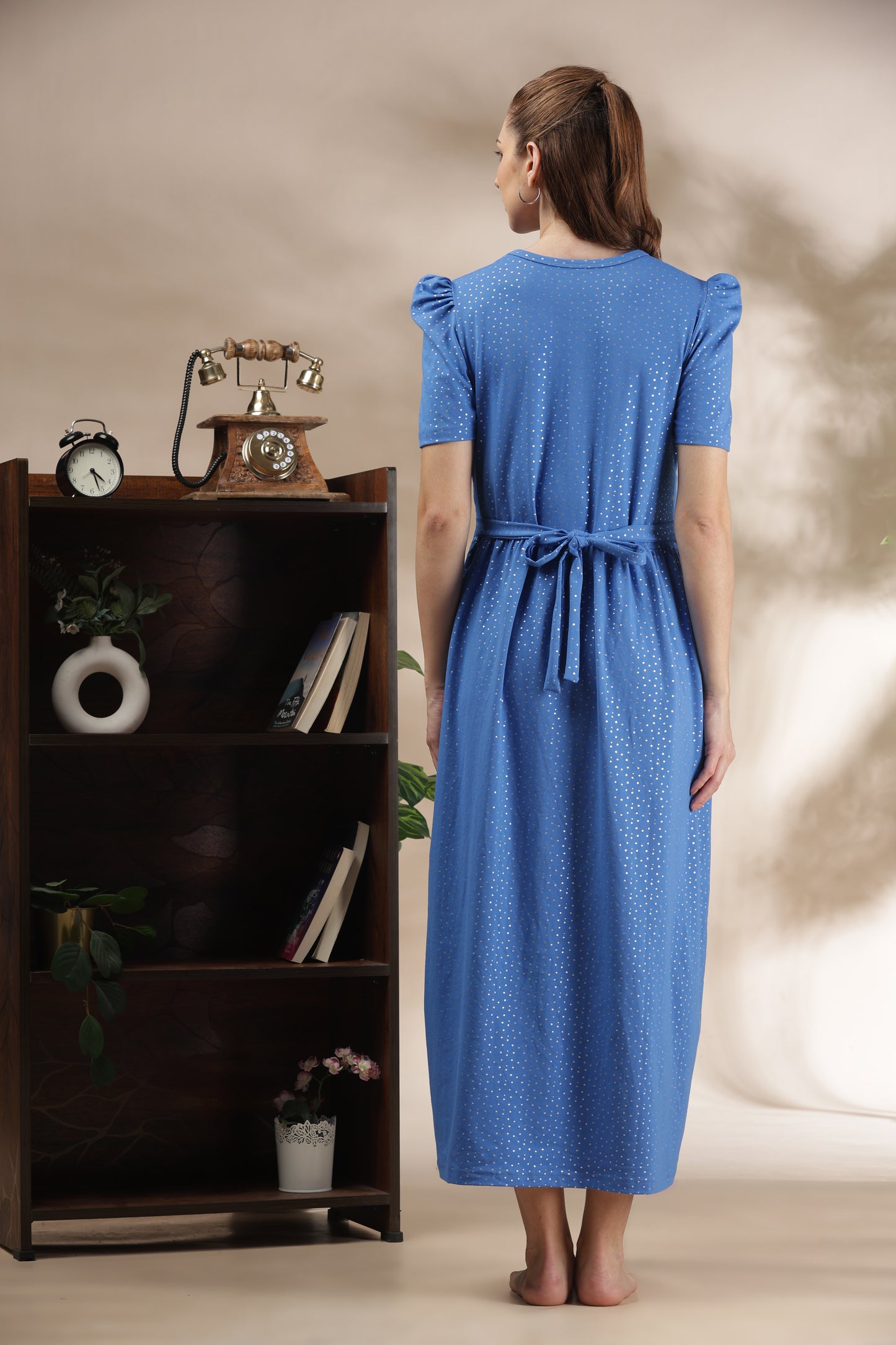 ZIPLESS MATERNITY WEAR | PUFFSLEEVE | SKY LULLABY