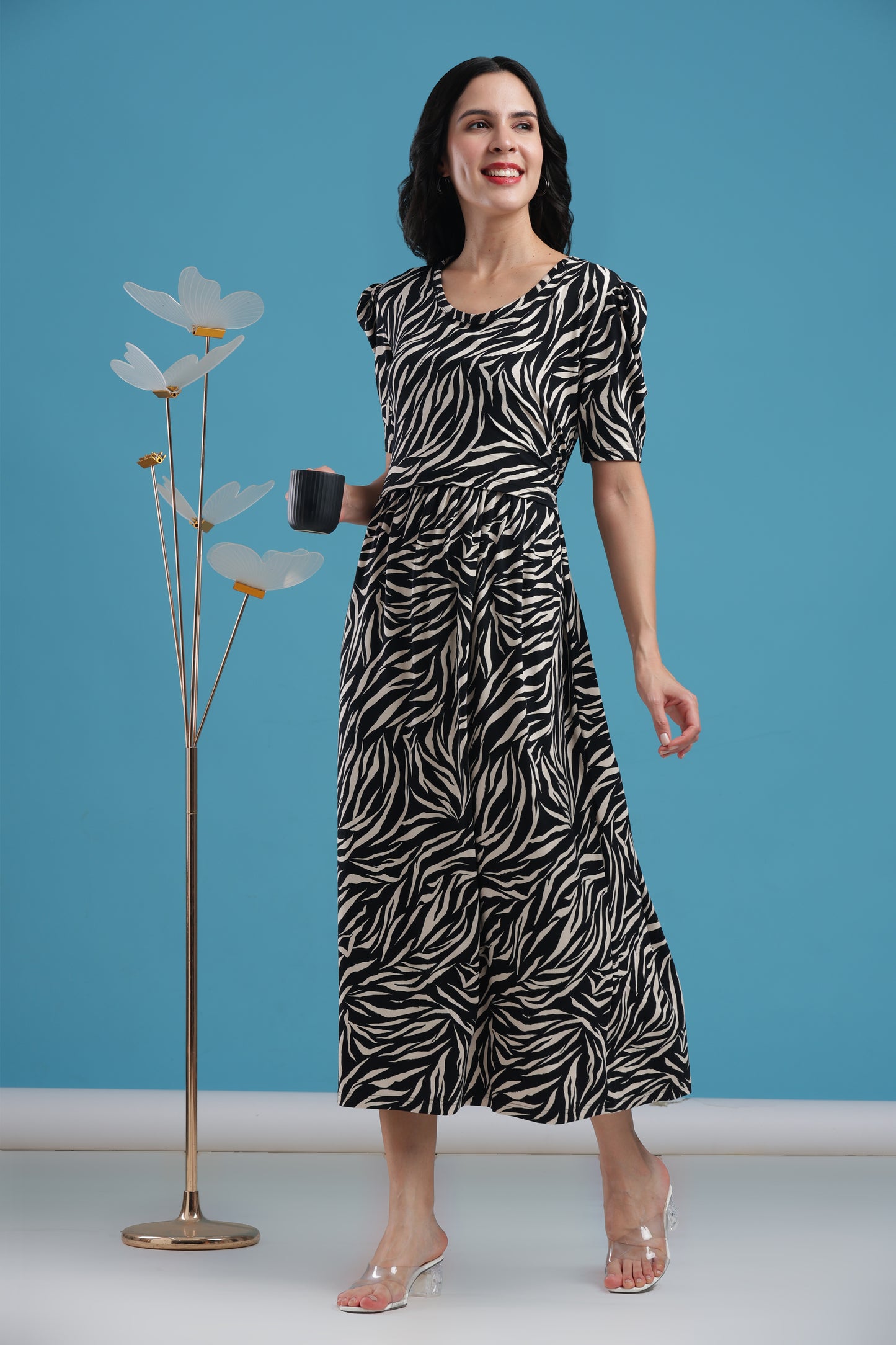 ZIPLESS MATERNITY WEAR | PUFFSLEEVE | BORN TO ROAM