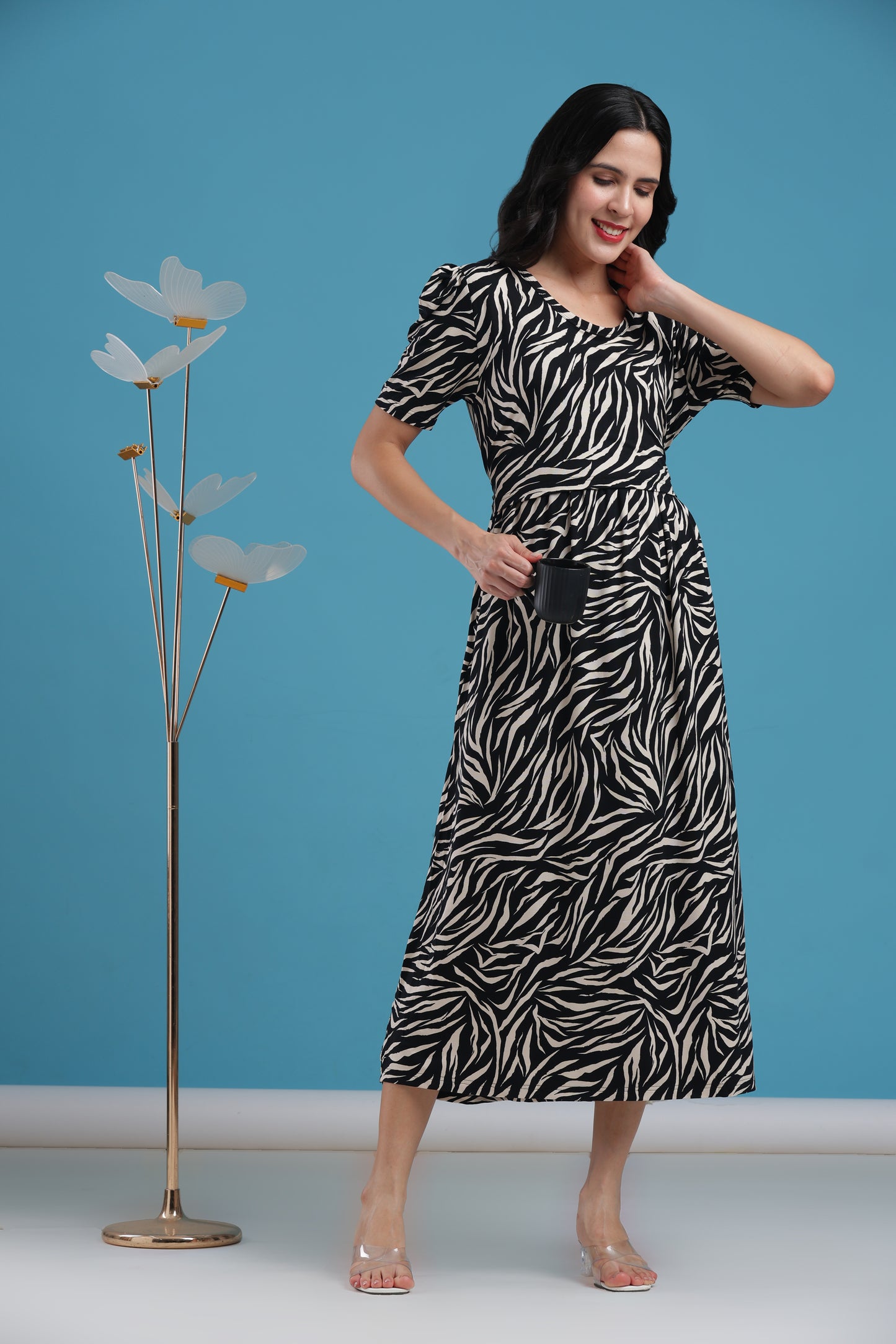 ZIPLESS MATERNITY WEAR | PUFFSLEEVE | BORN TO ROAM