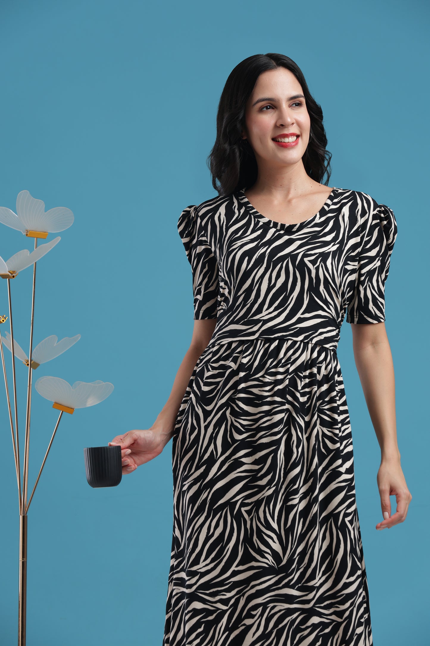 ZIPLESS MATERNITY WEAR | PUFFSLEEVE | BORN TO ROAM