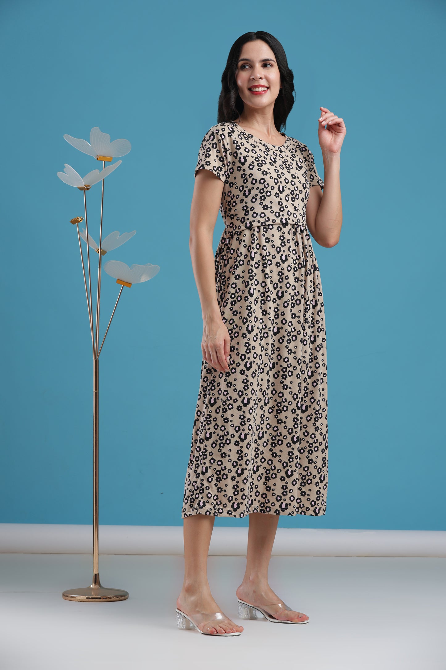 ZIPLESS MATERNITY WEAR | SHORTSLEEVE | VICENZA VELLUM