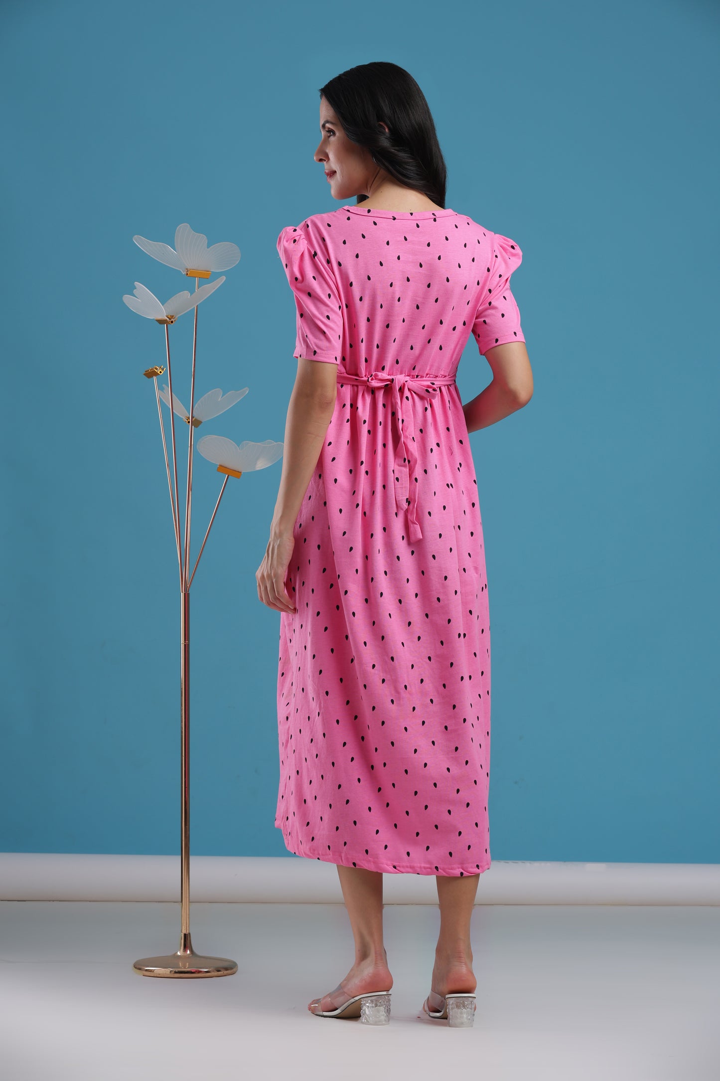 ZIPLESS MATERNITY WEAR | PUFFSLEEVE | HEIRLOOM DOTE