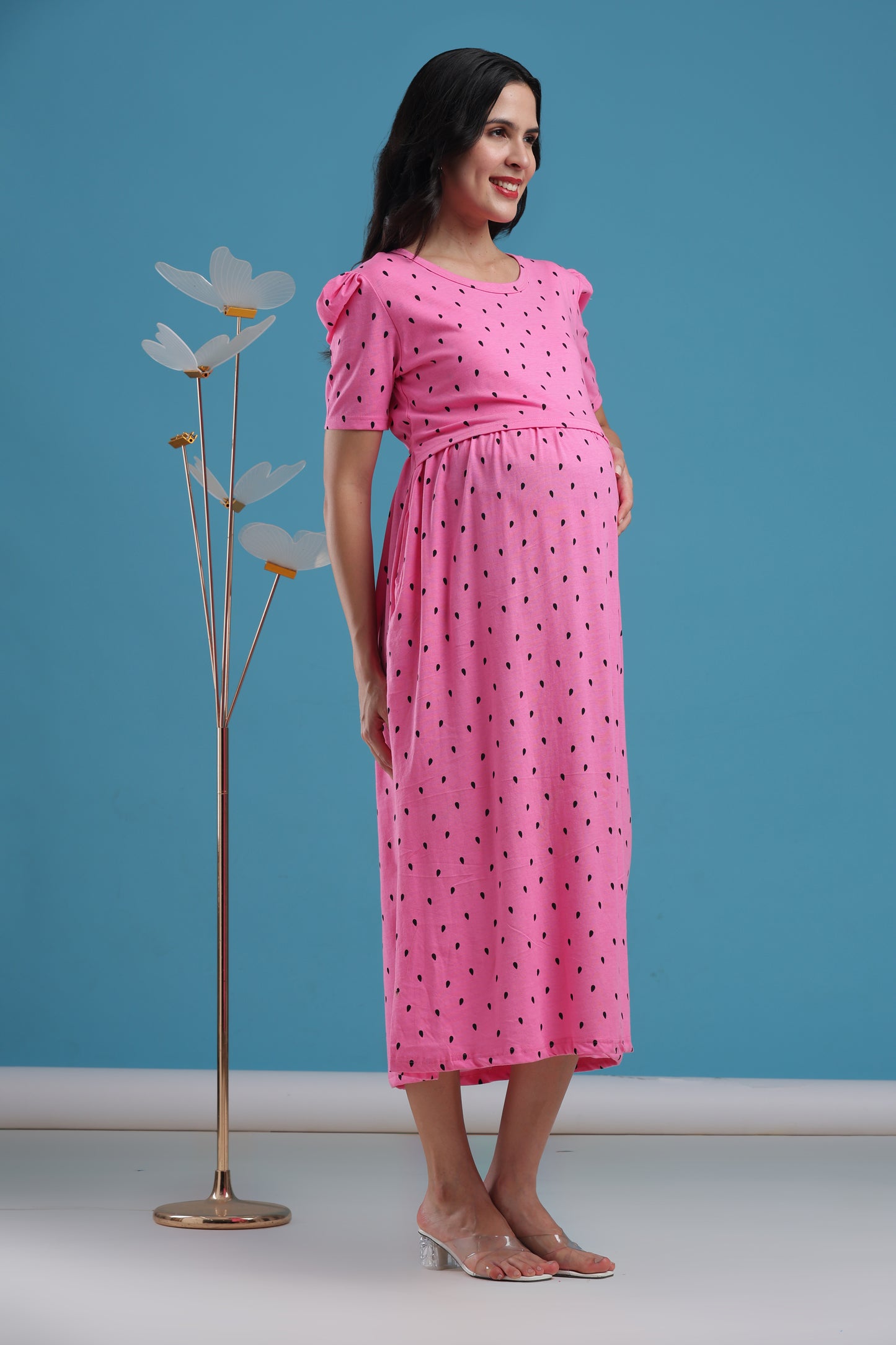 ZIPLESS MATERNITY WEAR | PUFFSLEEVE | HEIRLOOM DOTE