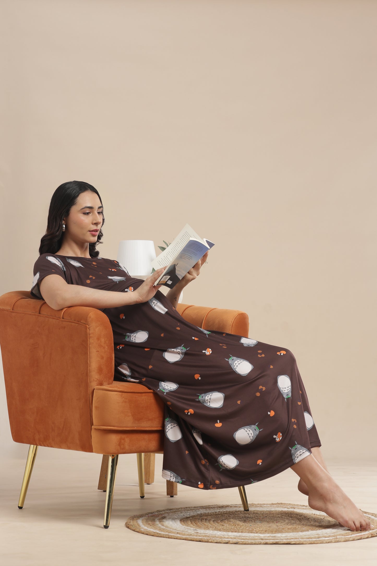 ZIPLESS MATERNITY WEAR | SHORT SLEEVE | SPUN COTTON| MAMA'S COCOA WHIMSY