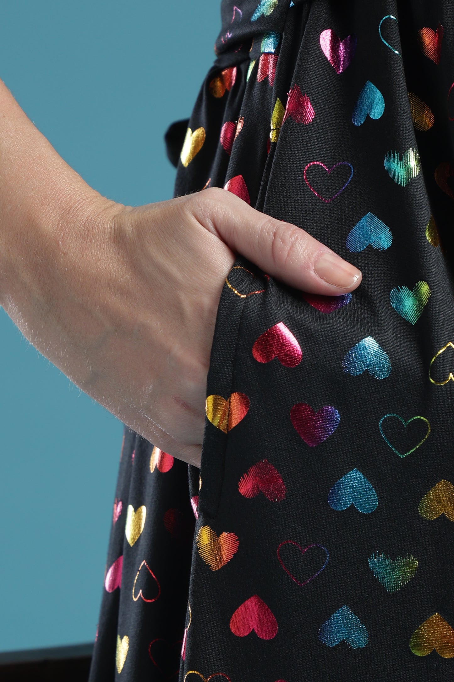 ZIPLESS MATERNITY WEAR | PUFFSLEEVE | SPUN | HEART SPARKLE