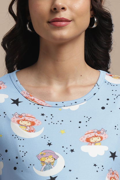 ZIPLESS MATERNITY WEAR | PUFF SLEEVE | SPUN COTTON| CELESTIA