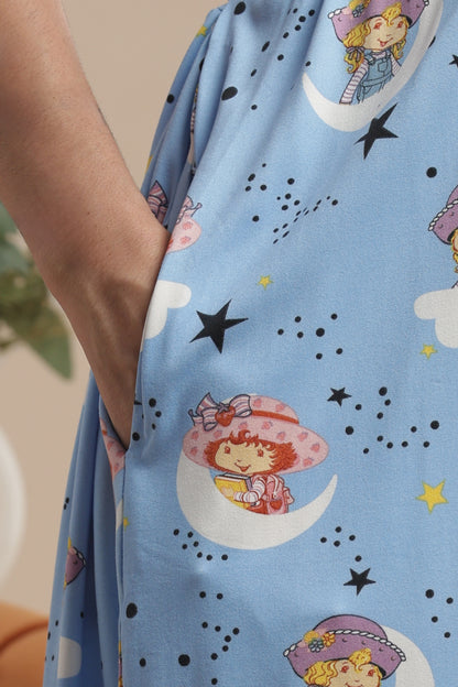 ZIPLESS MATERNITY WEAR | PUFF SLEEVE | SPUN COTTON| CELESTIA