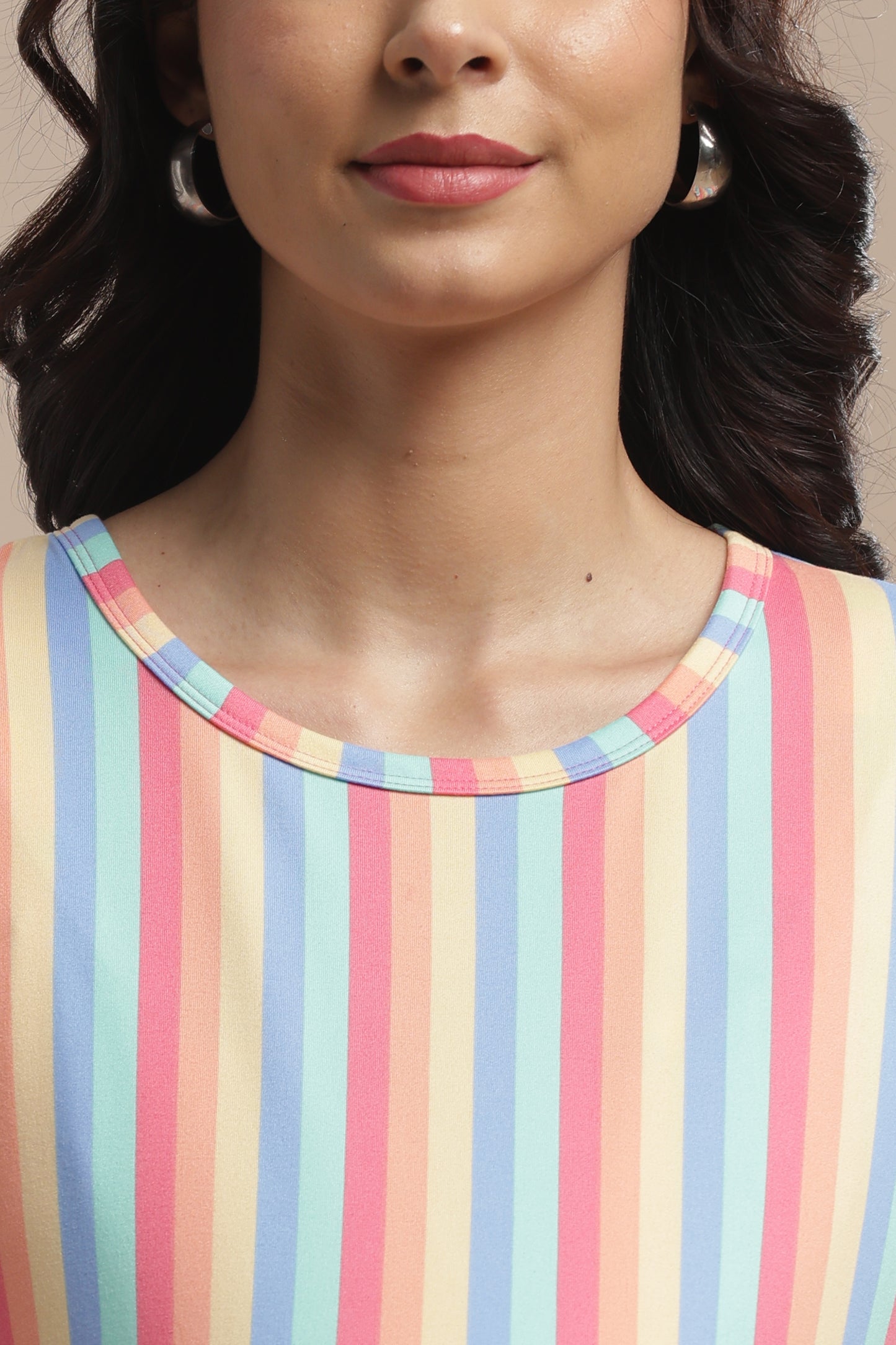 ZIPLESS MATERNITY WEAR | PUFF SLEEVE | SPUN COTTON| RAINBOWELLE