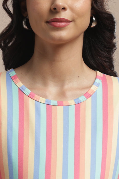 ZIPLESS MATERNITY WEAR | PUFF SLEEVE | SPUN COTTON| RAINBOWELLE