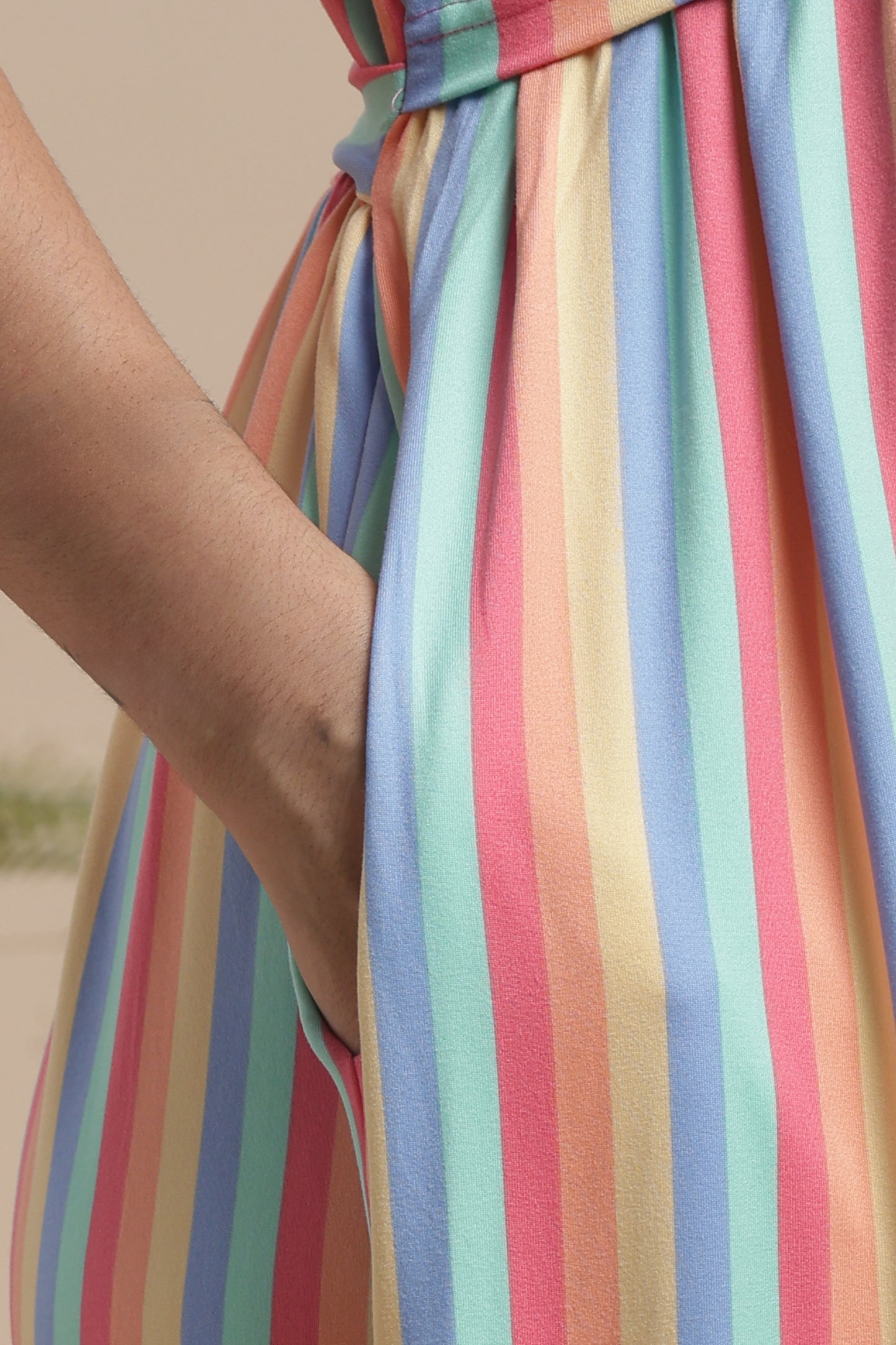 ZIPLESS MATERNITY WEAR | PUFF SLEEVE | SPUN COTTON| RAINBOWELLE