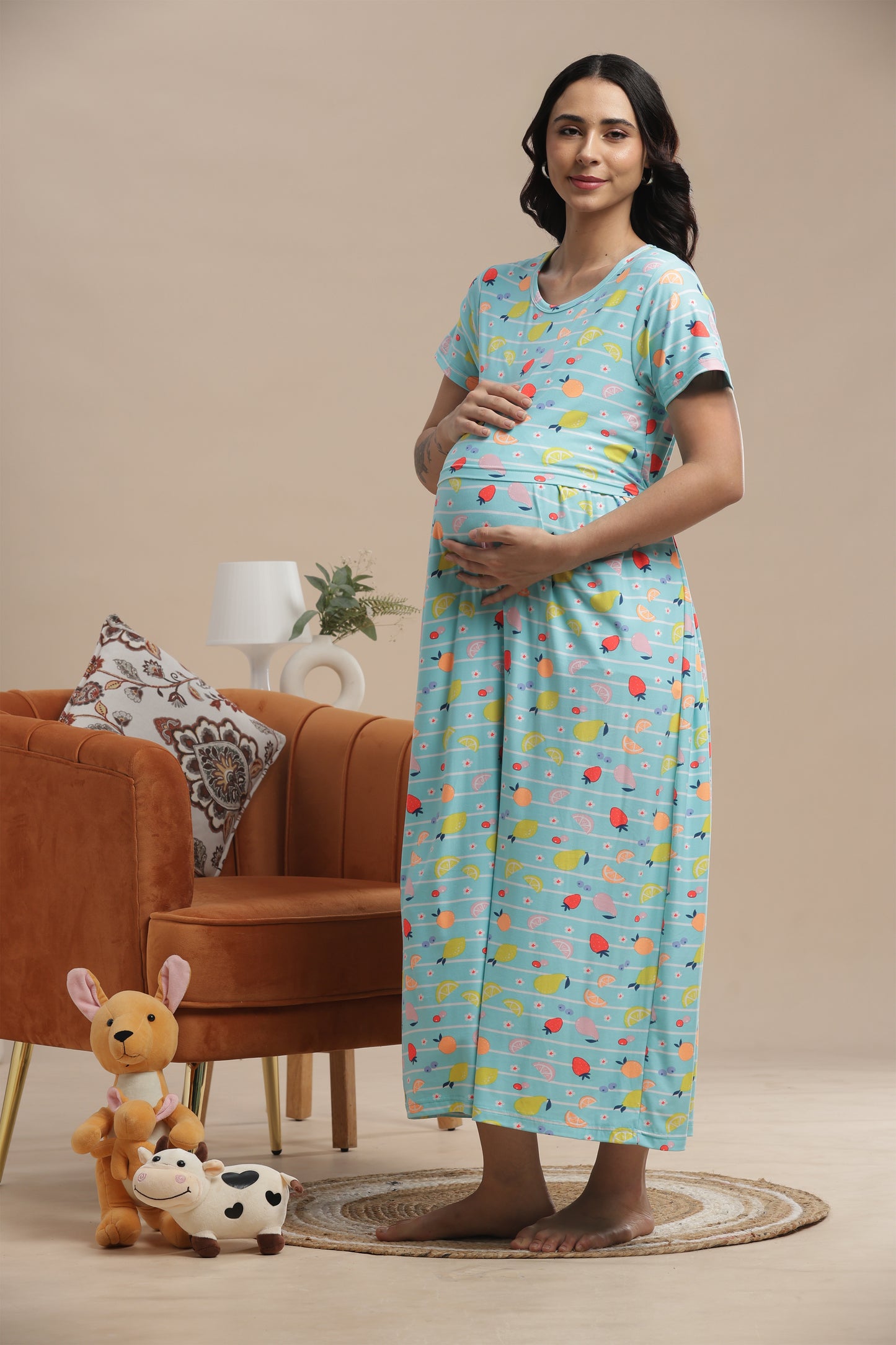 ZIPLESS MATERNITY WEAR | BUTTERY SOFT  | SPUN COTTON| FRUITORIA