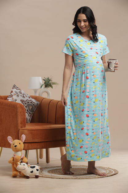 ZIPLESS MATERNITY WEAR | BUTTERY SOFT  | SPUN COTTON| FRUITORIA